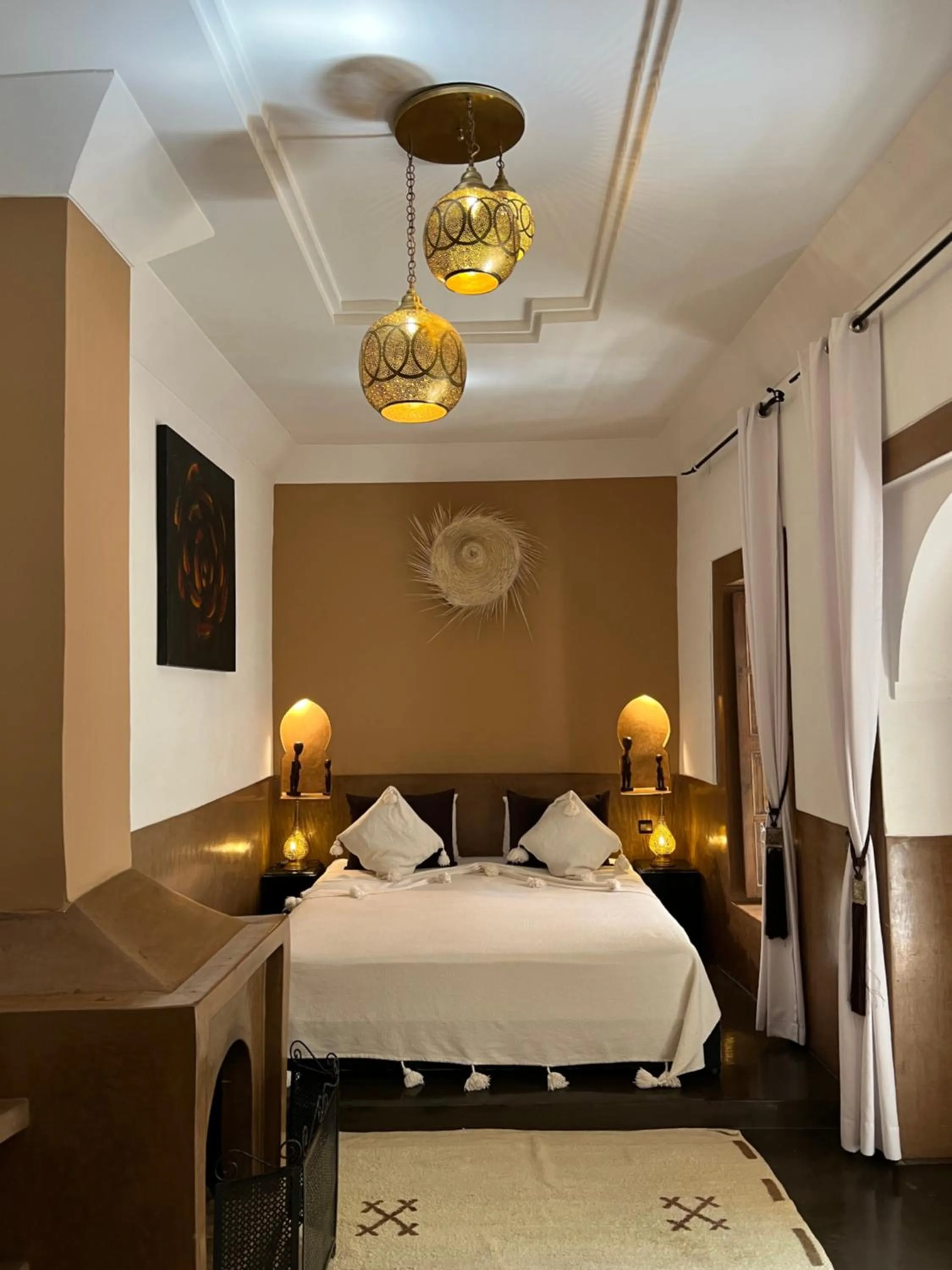 Bed in Riad Des Arts