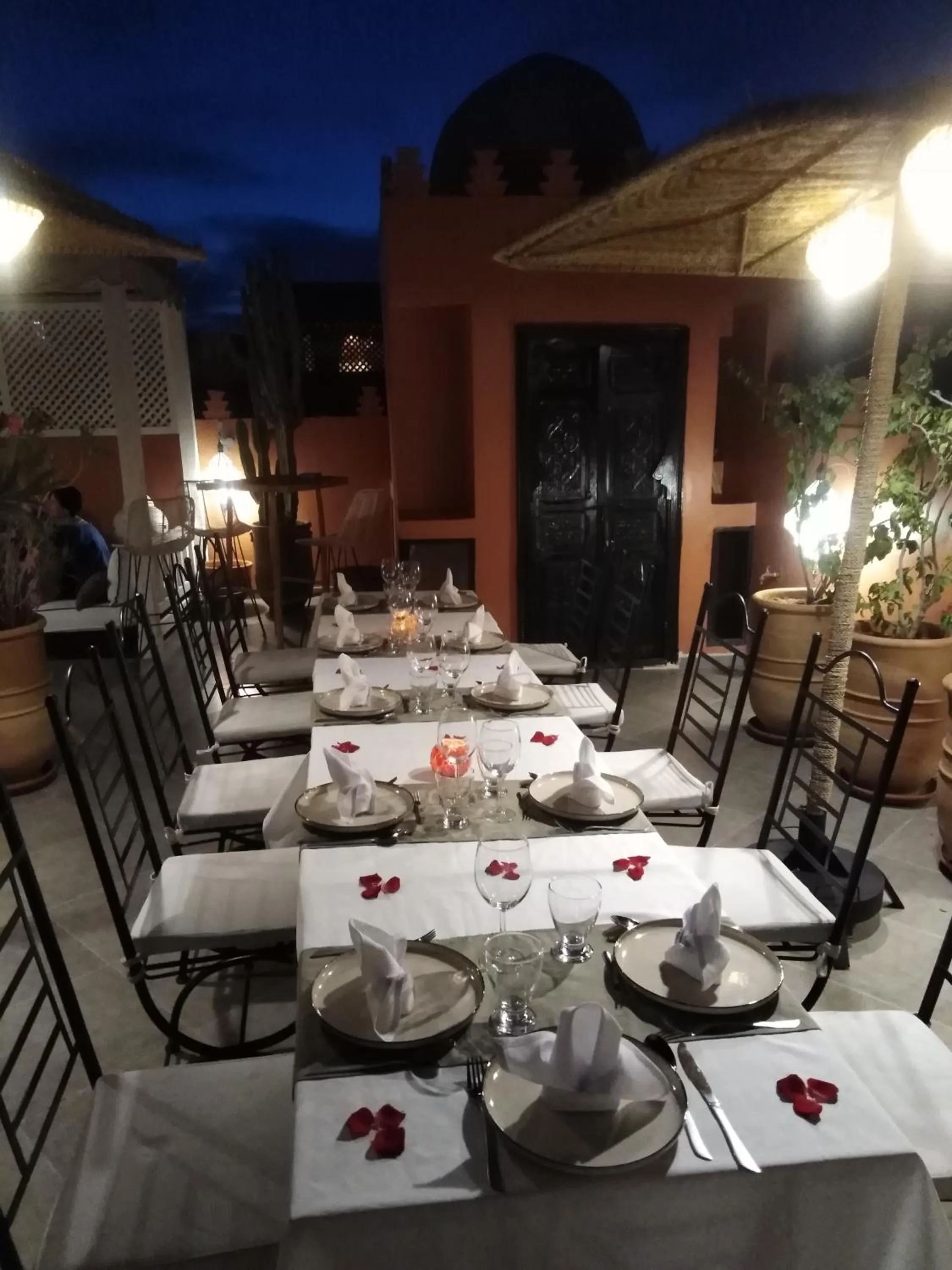 Patio in Riad Des Arts