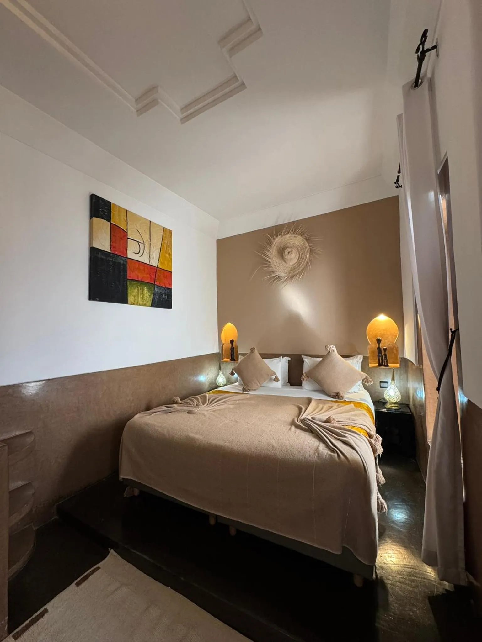 Bed in Riad Des Arts