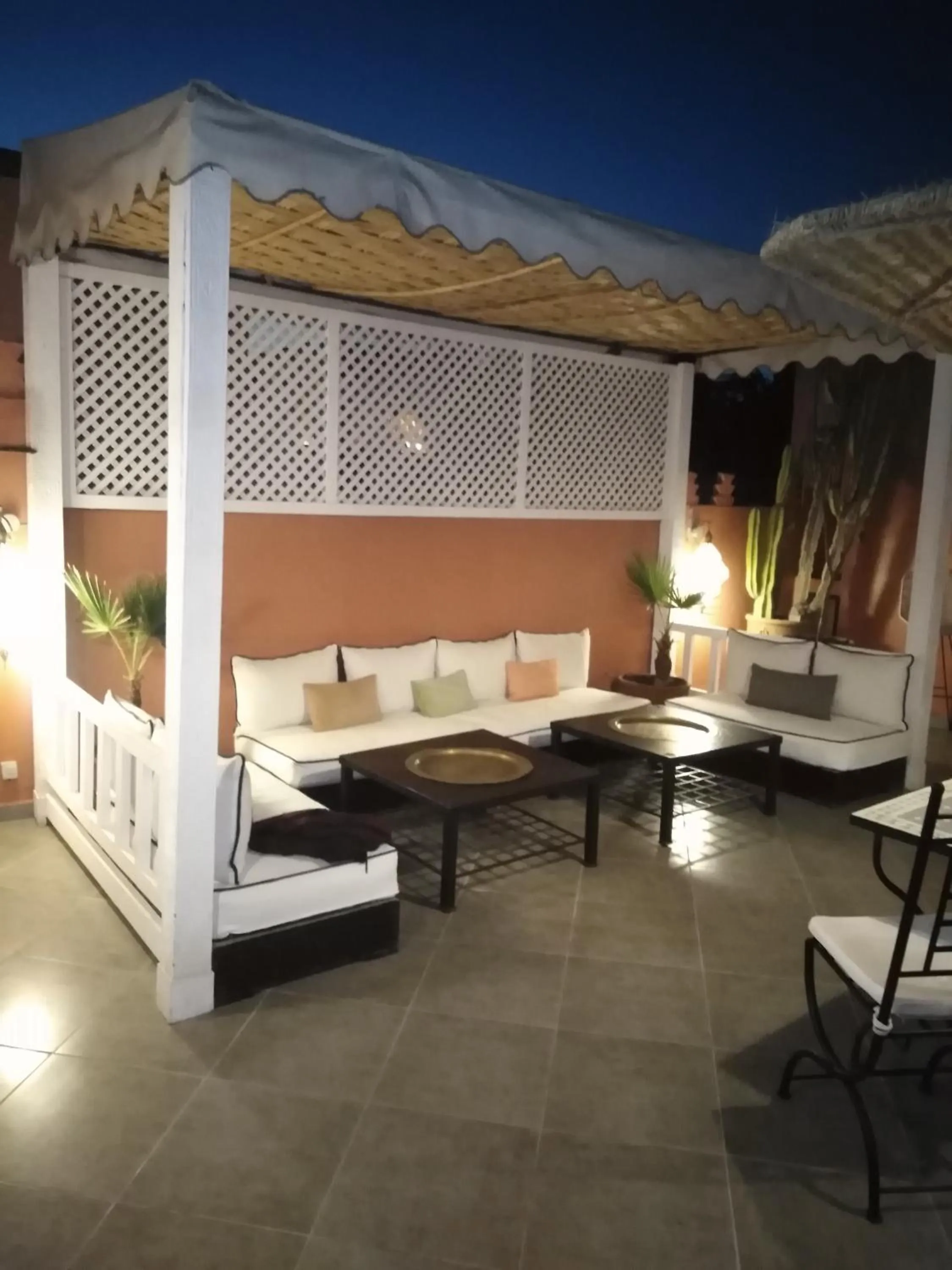 Patio in Riad Des Arts