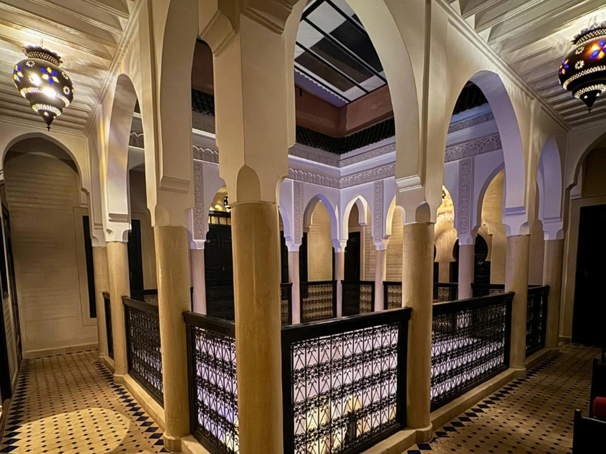 Patio in Riad Casa Lalla