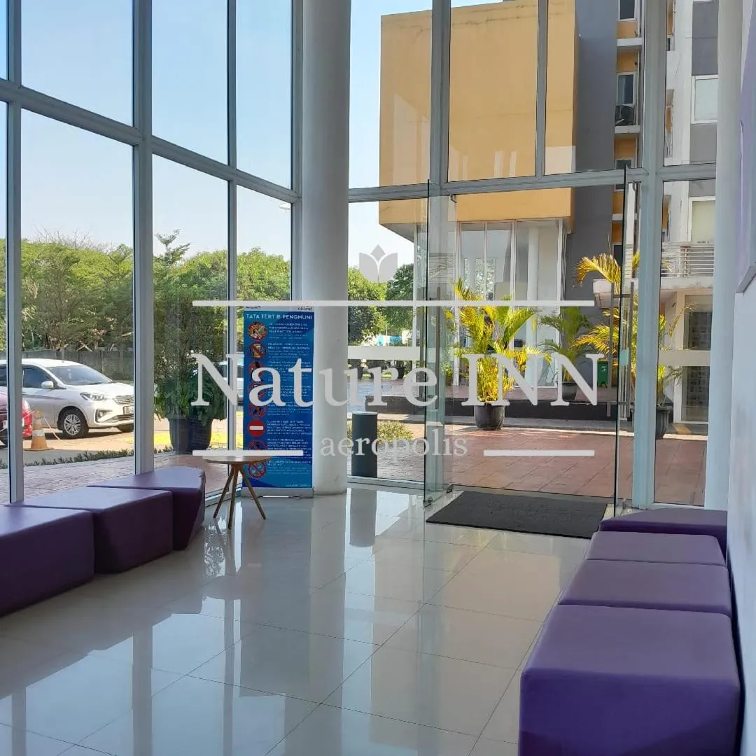 Lobby or reception in NATURE INN Aeropolis AR3