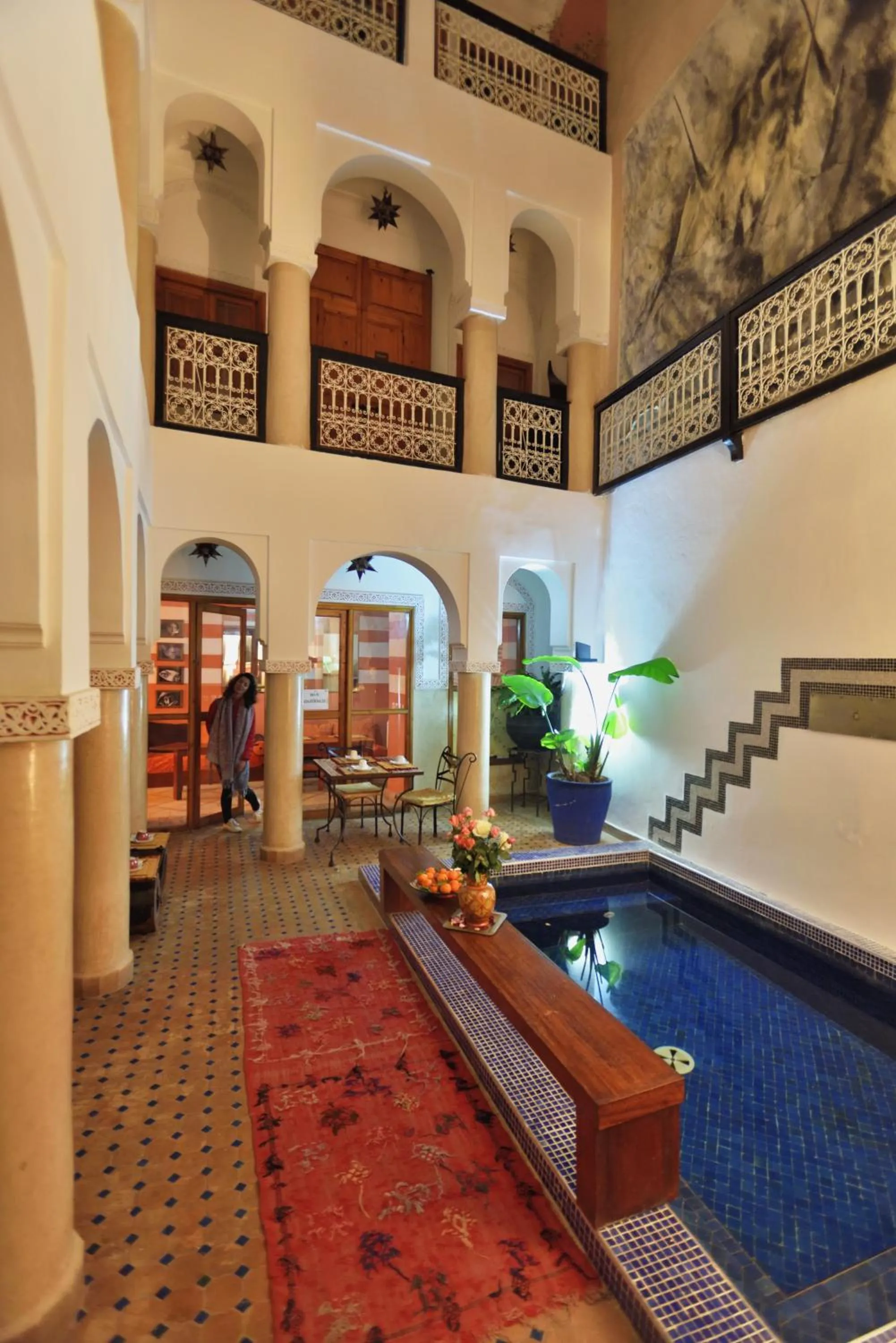 Lobby or reception in Riad Chalymar