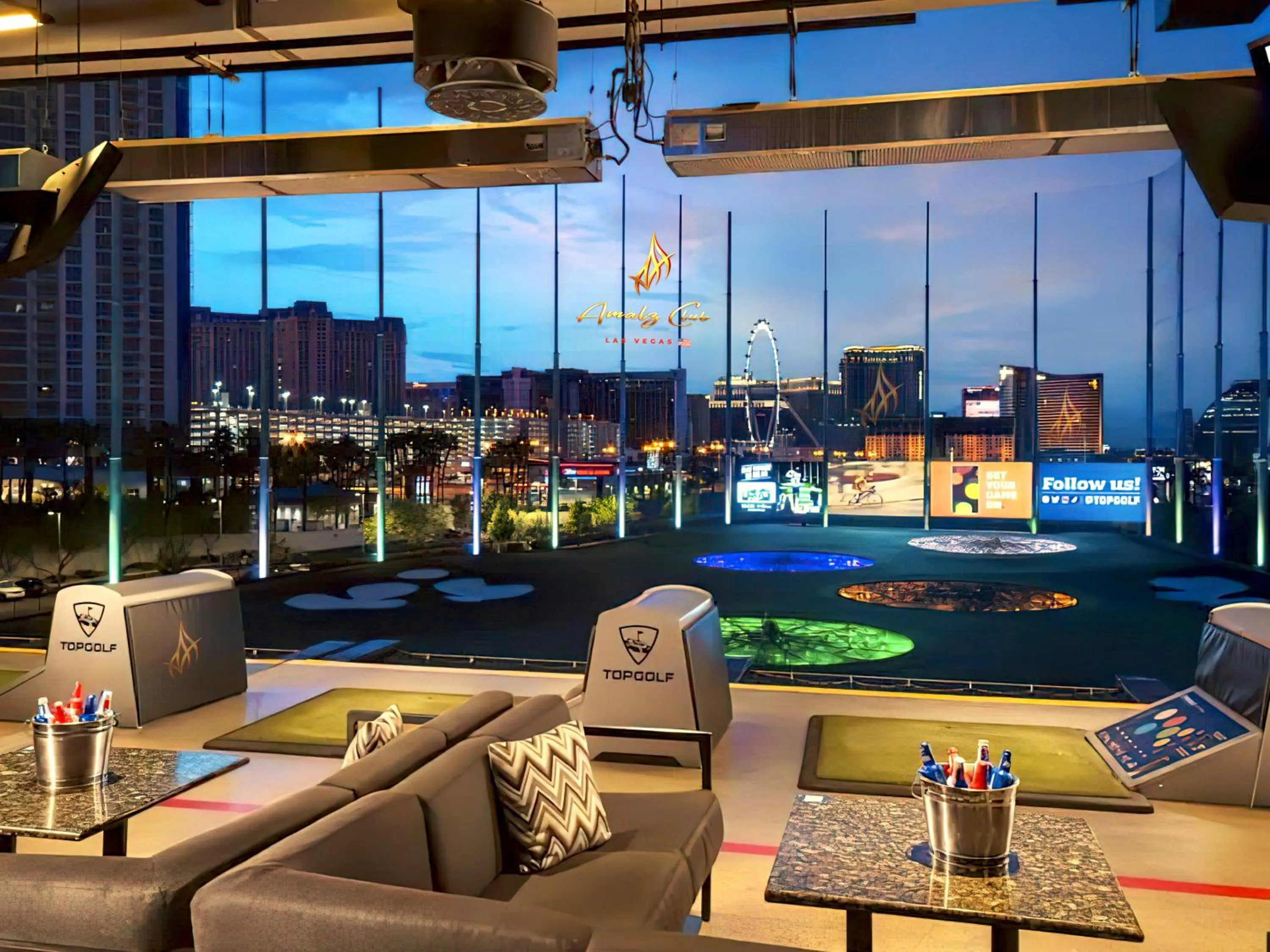 Minigolf in Amalz 2 Bedroom 3 Bathroom Balcony Suites at Mgm Signature !