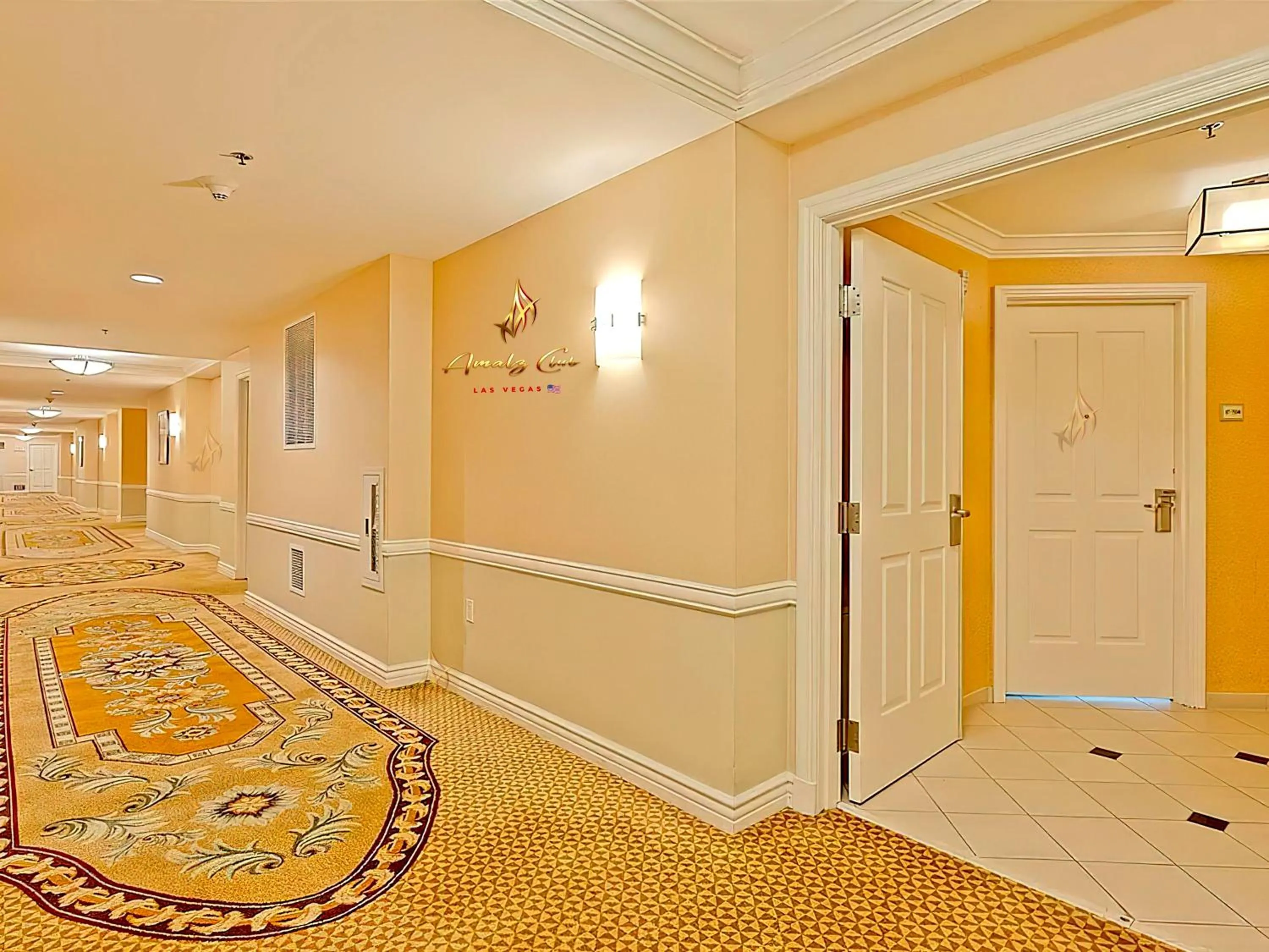 Lobby or reception in Amalz 2 Bedroom 3 Bathroom Balcony Suites at Mgm Signature !