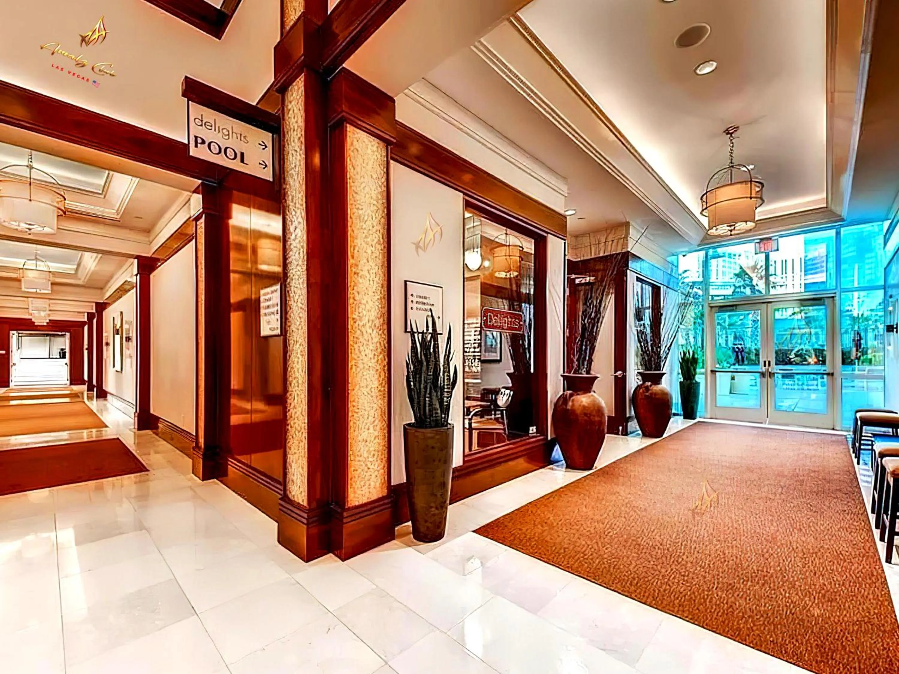 Food and drinks, Bed in Amalz 2 Bedroom 3 Bathroom Balcony Suites at Mgm Signature !