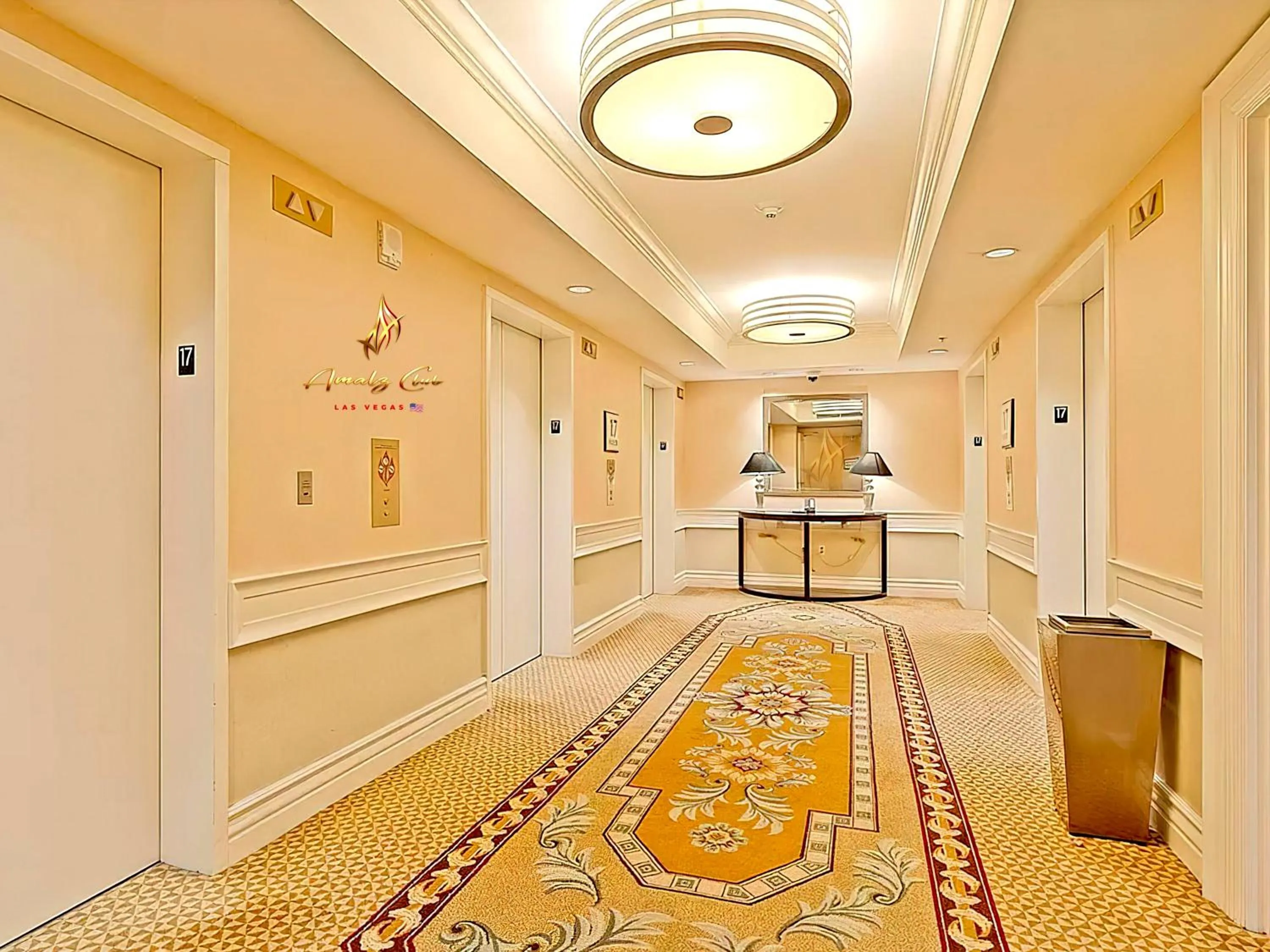 Lobby or reception in Amalz 2 Bedroom 3 Bathroom Balcony Suites at Mgm Signature !