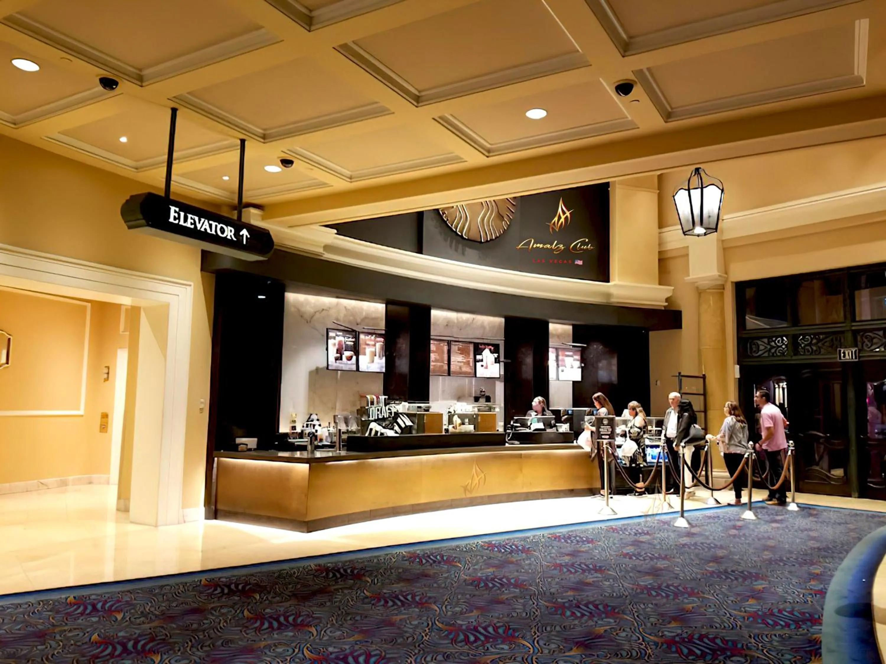 elevator in Amalz 2 Bedroom 3 Bathroom Balcony Suites at Mgm Signature !