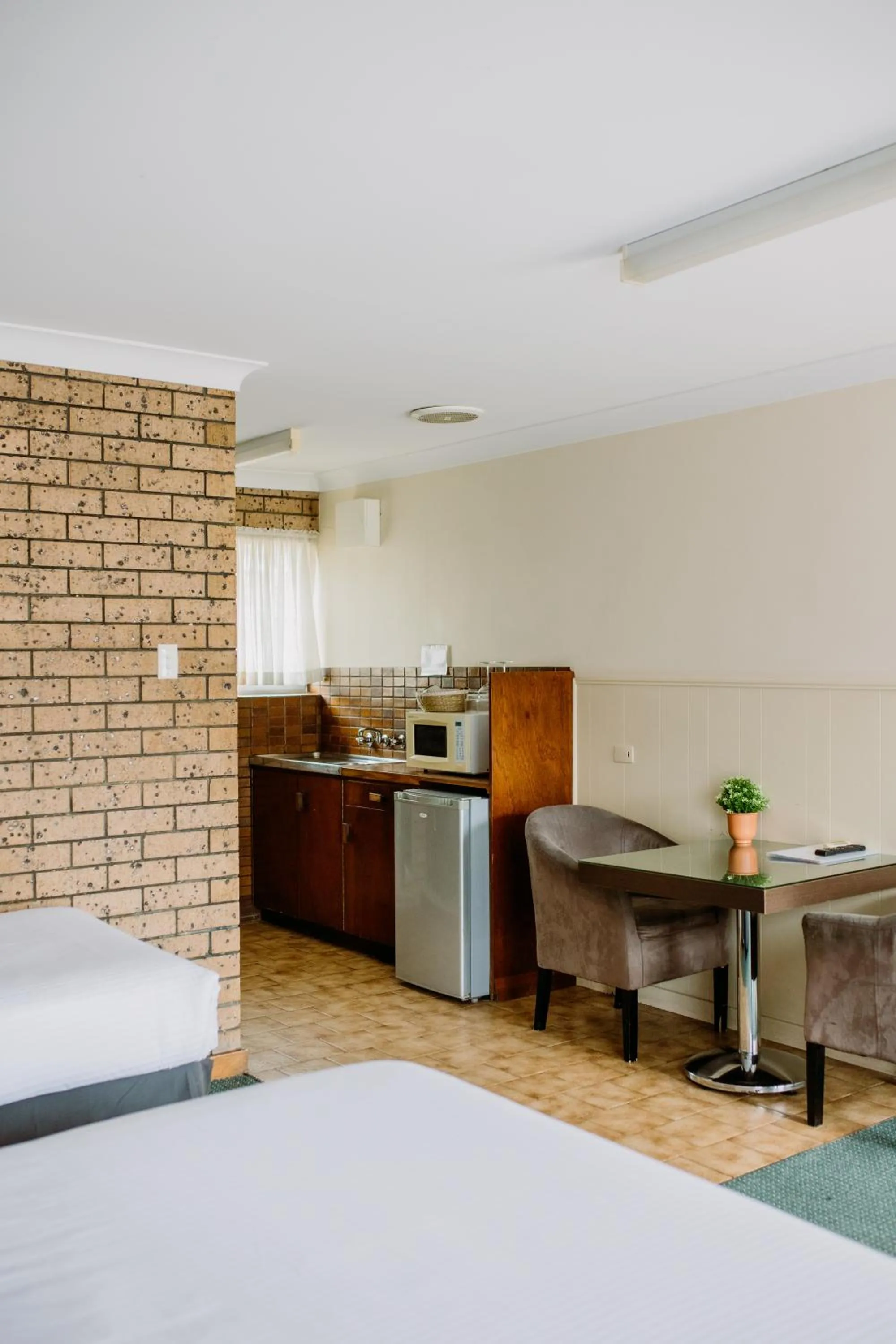 Kitchen or kitchenette, Bed in PanCo Victor Harbor