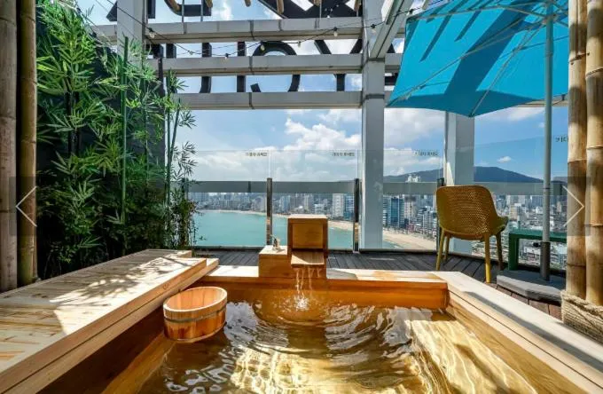 Hot Spring Bath in Gwanganli The Club Hotel