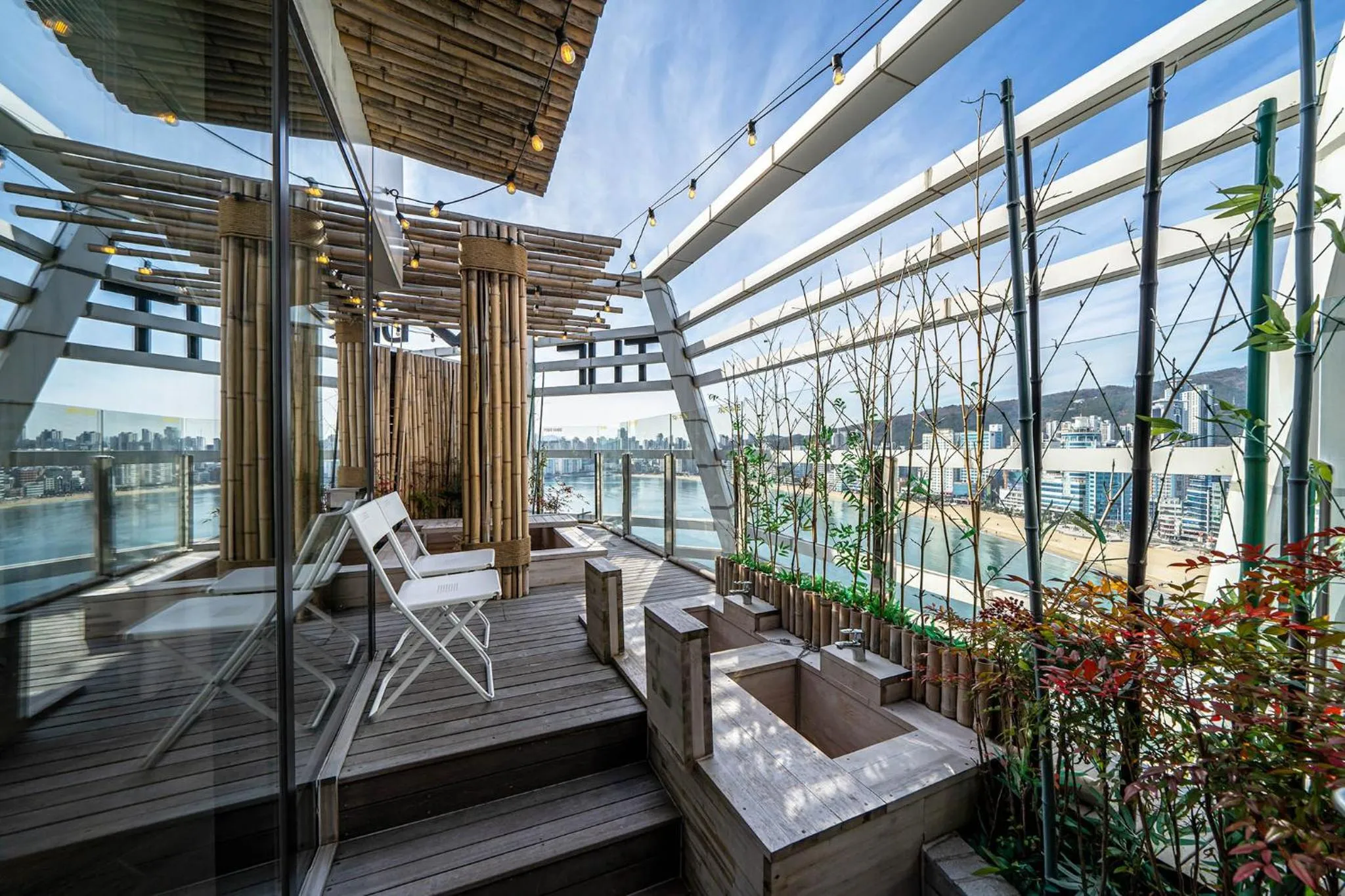 Balcony/Terrace in Gwanganli The Club Hotel