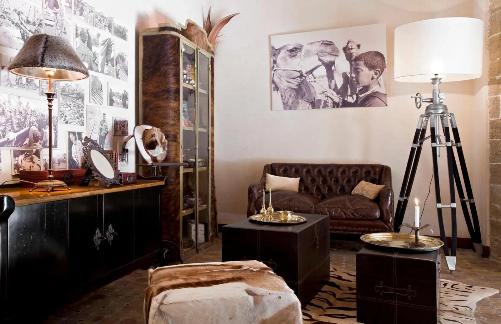 Seating area in Villa De L'Ô