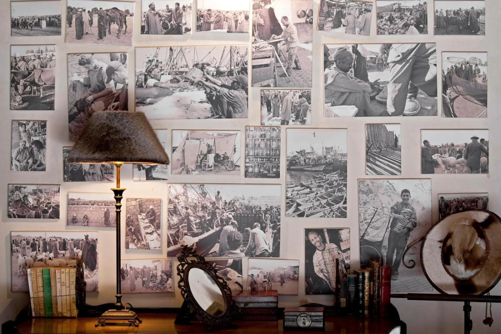 Decorative detail in Villa De L'Ô