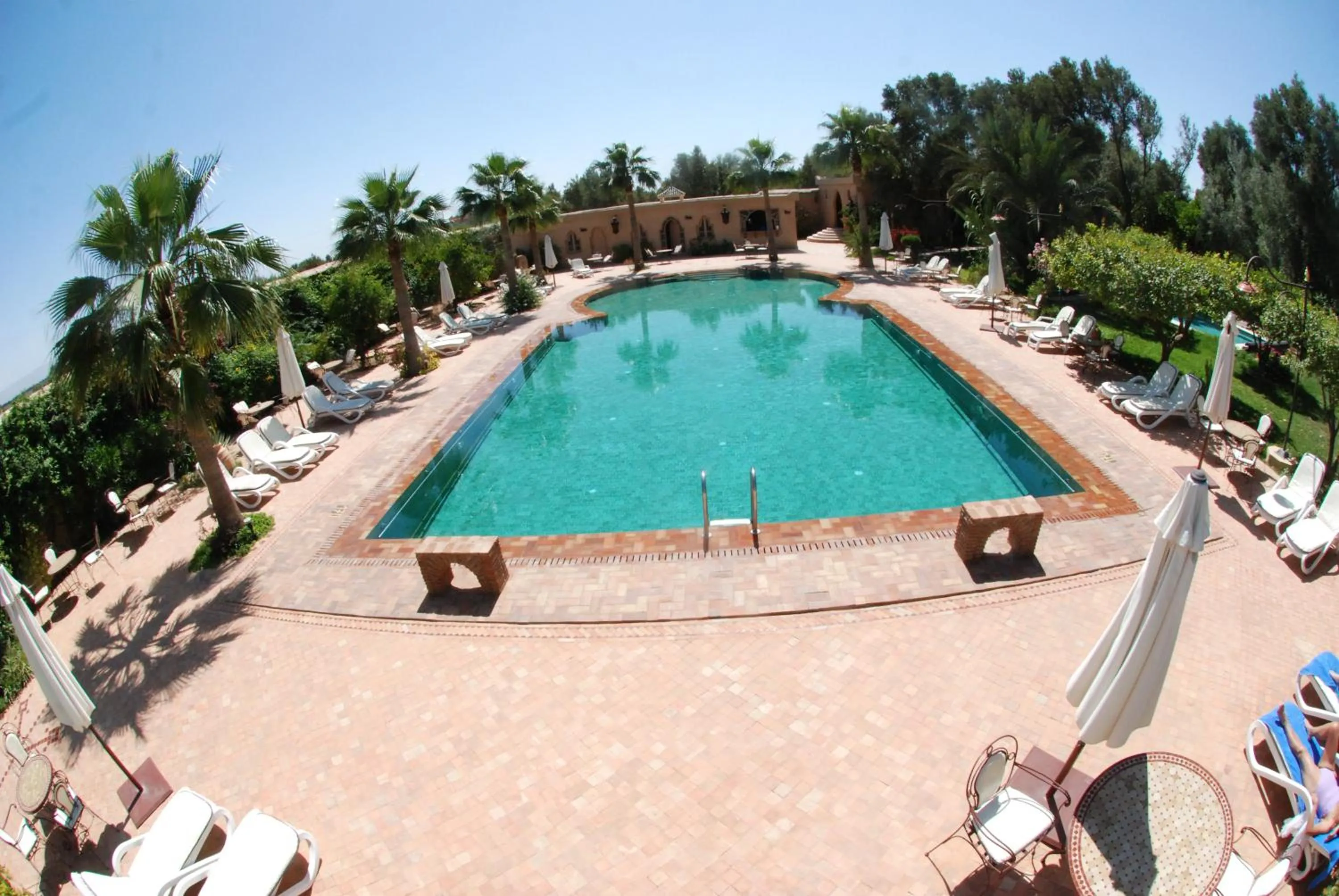 Swimming pool in Hotel Dar Zitoune Taroudant