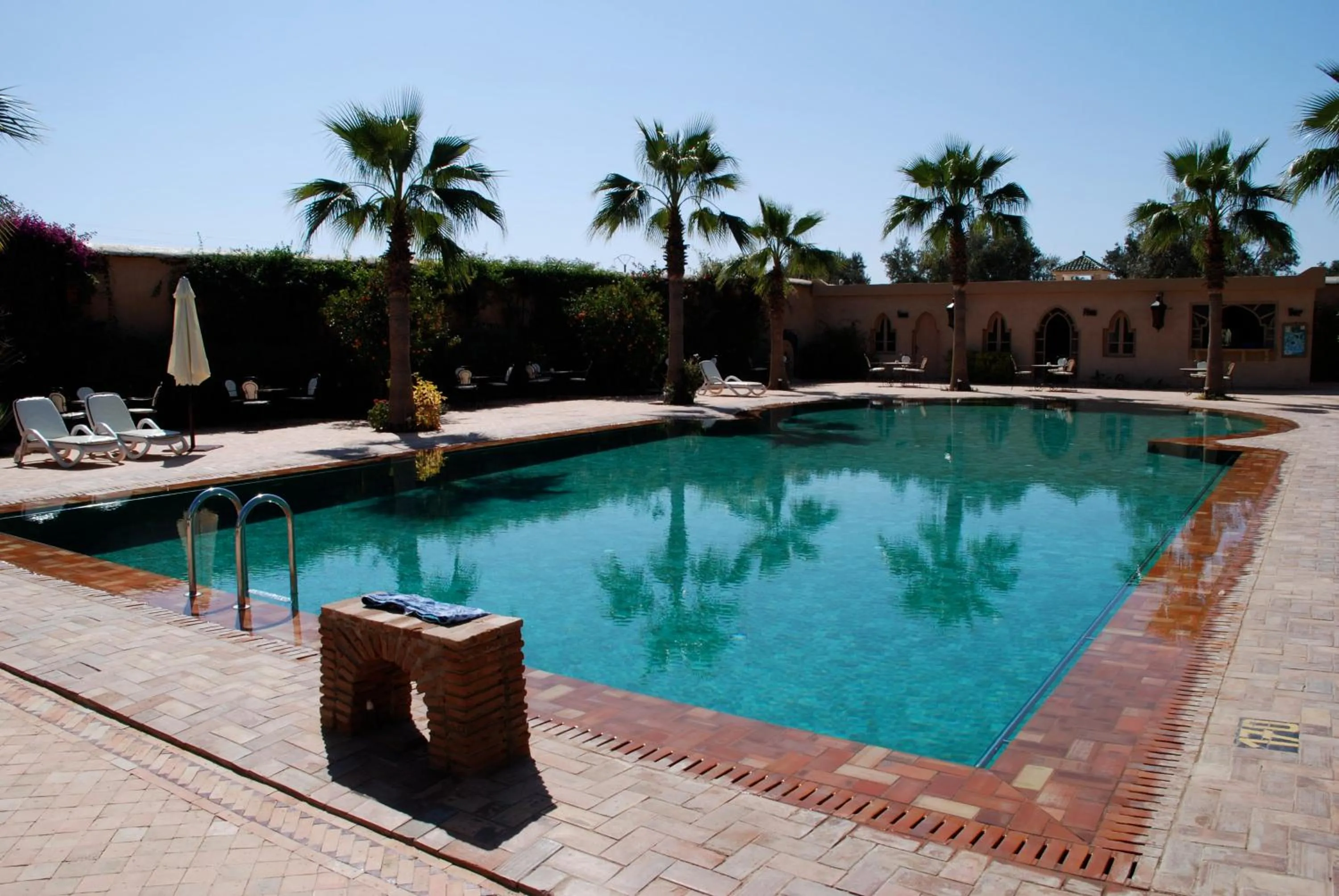 Swimming pool in Hotel Dar Zitoune Taroudant