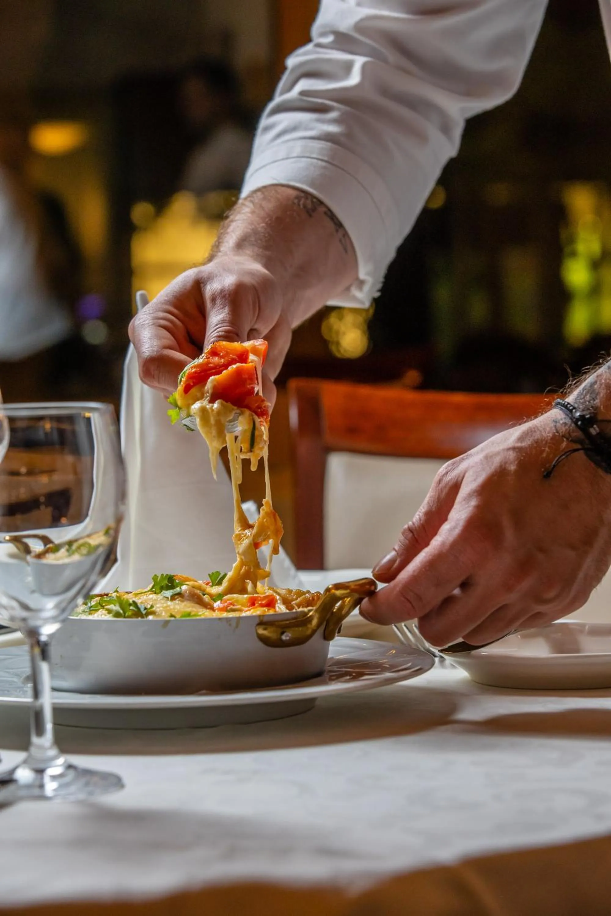 Food in Hotel Moskva