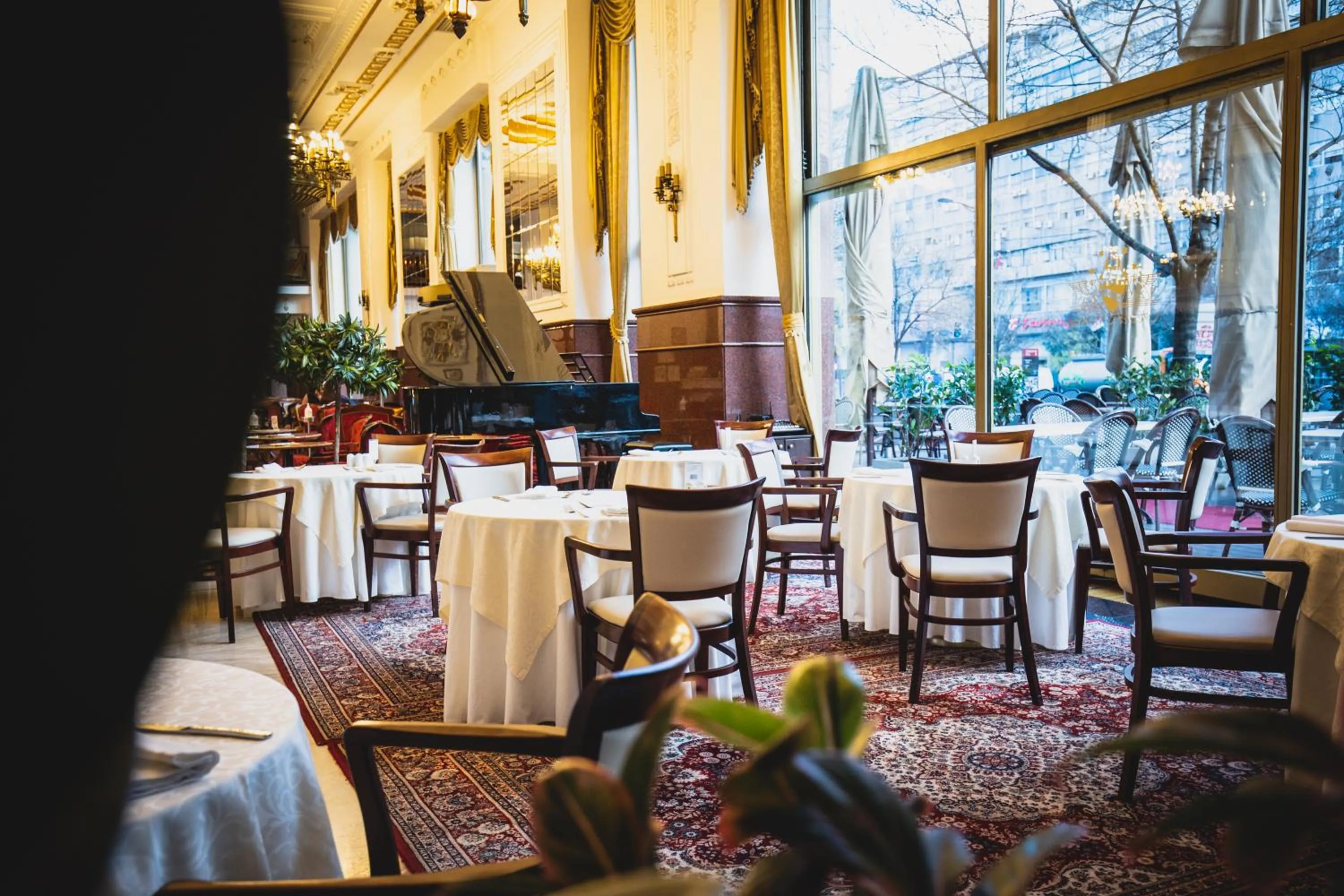 Restaurant/places to eat in Hotel Moskva