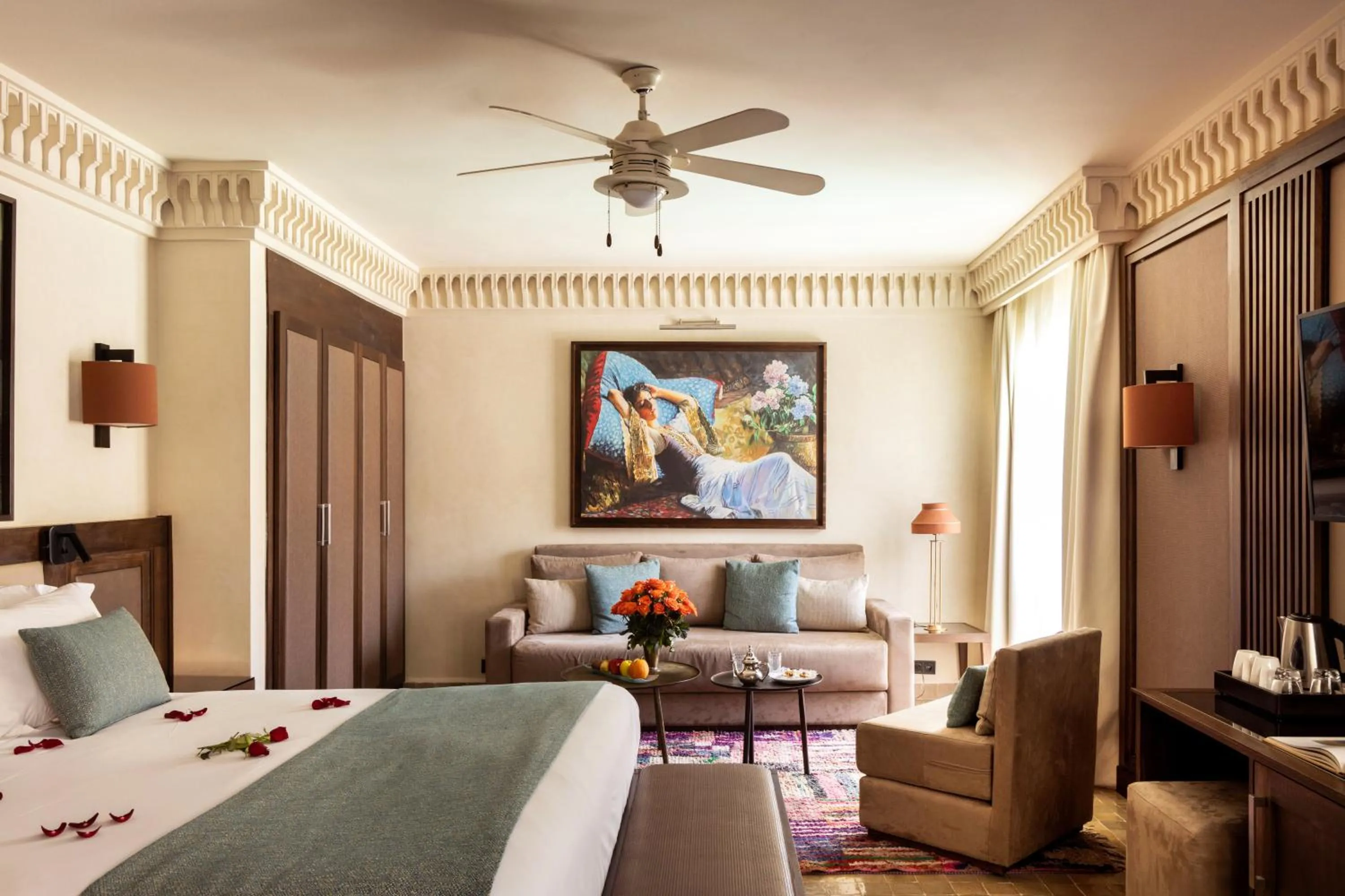 Bed in Les Jardins De La Koutoubia