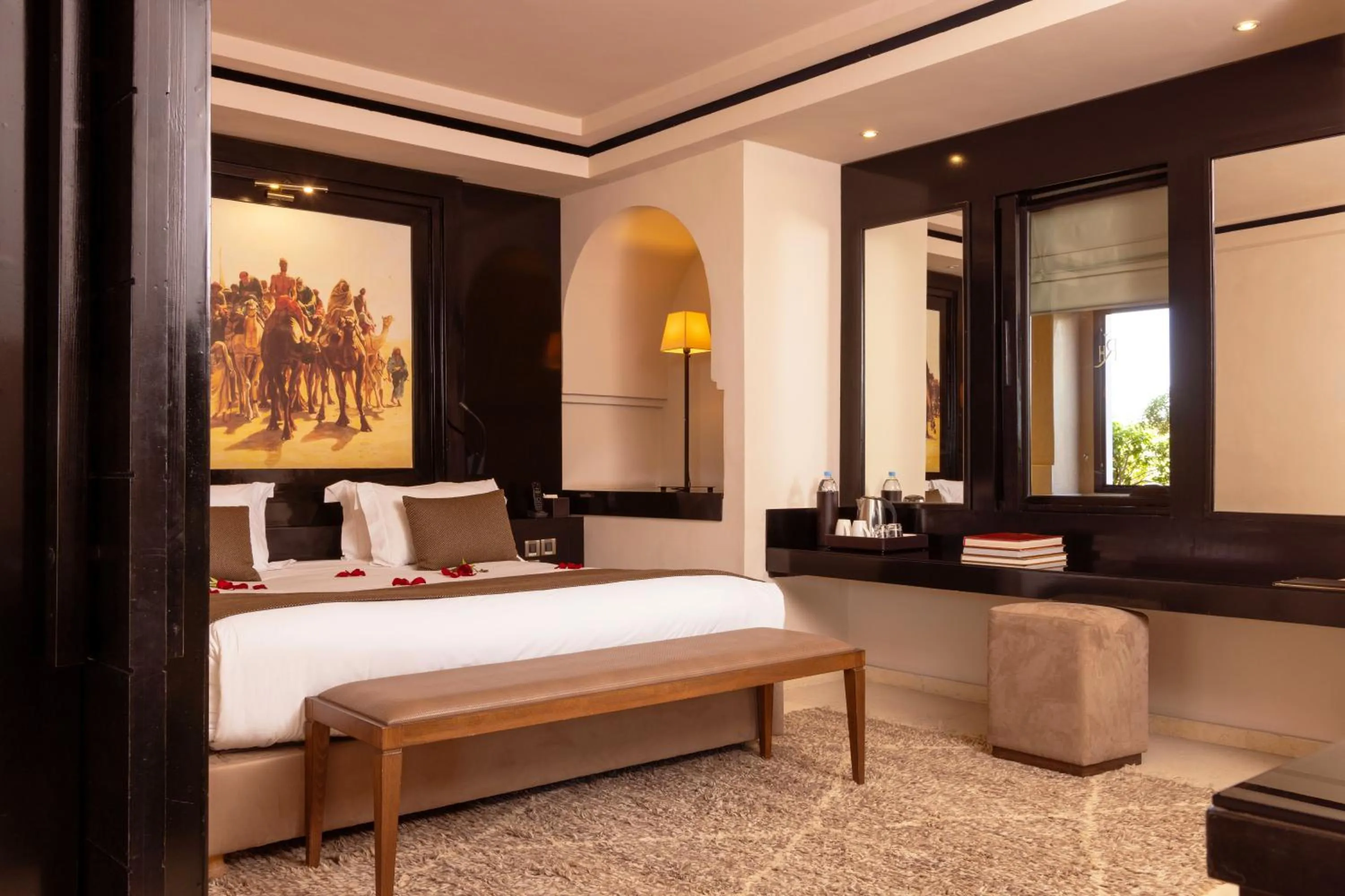 Bed in Les Jardins De La Koutoubia