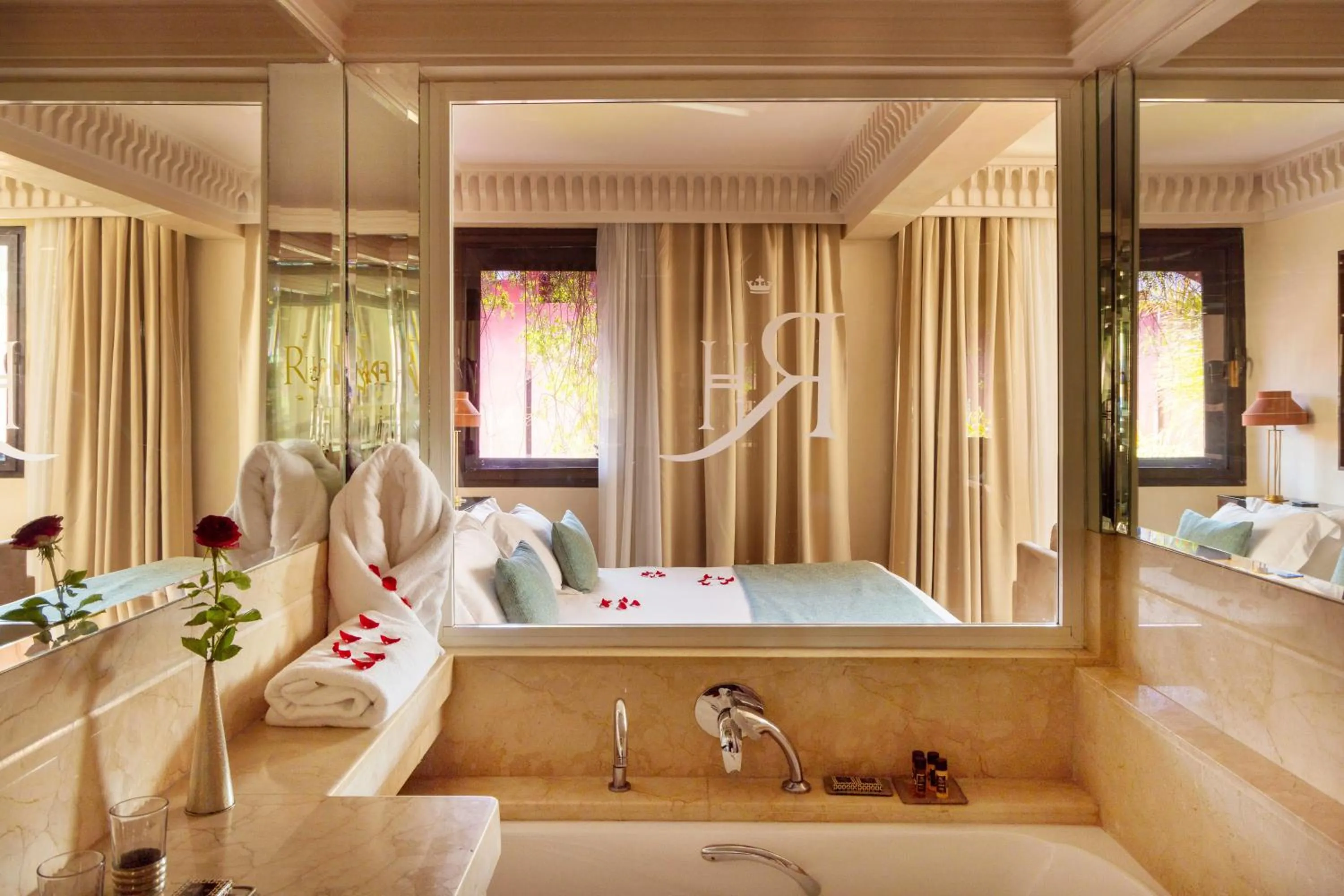 Bathroom in Les Jardins De La Koutoubia