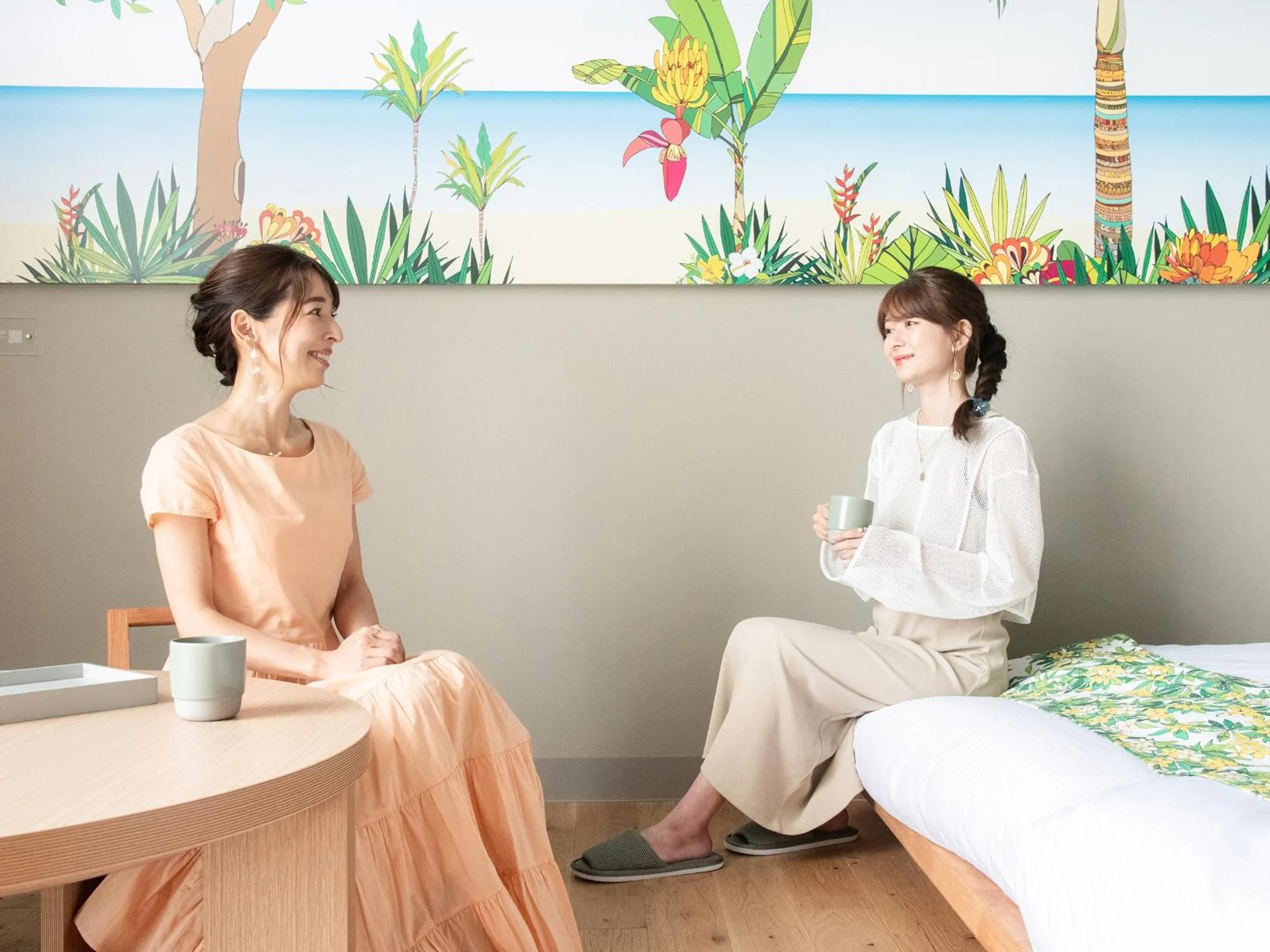 People in REF Okinawa Arena by VESSEL HOTELS