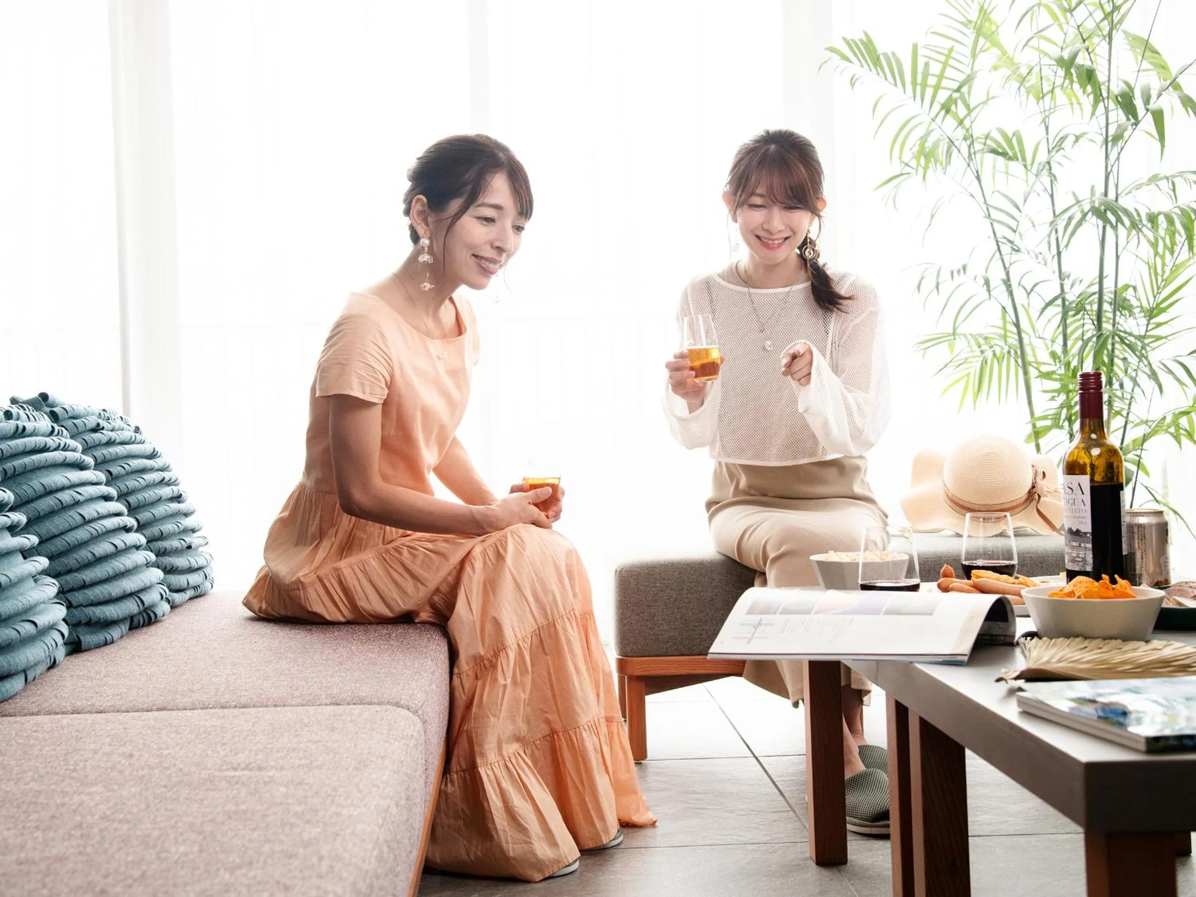 People in REF Okinawa Arena by VESSEL HOTELS