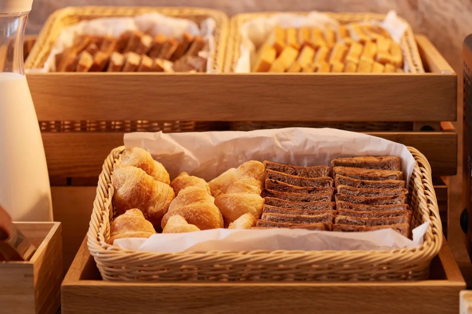 Buffet breakfast in Tosei Hotel Cocone Tsukiji Ginza Premier