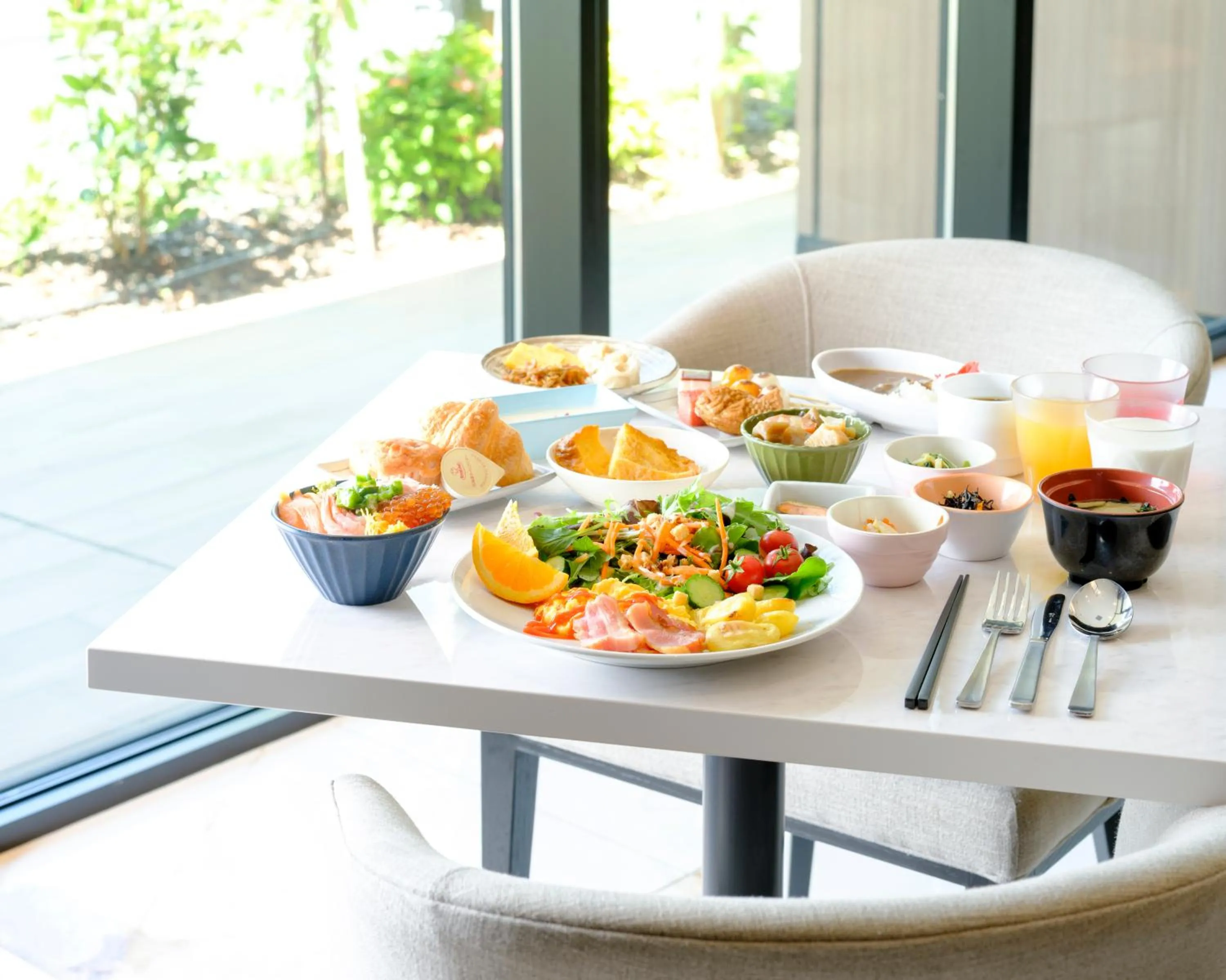 Breakfast in Tosei Hotel Cocone Tsukiji Ginza Premier