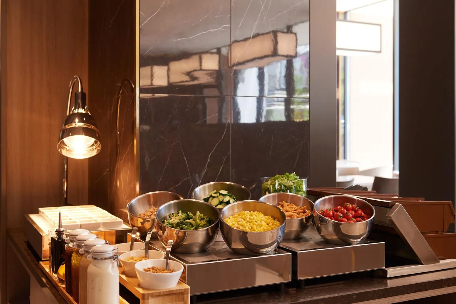 Buffet breakfast in Tosei Hotel Cocone Tsukiji Ginza Premier