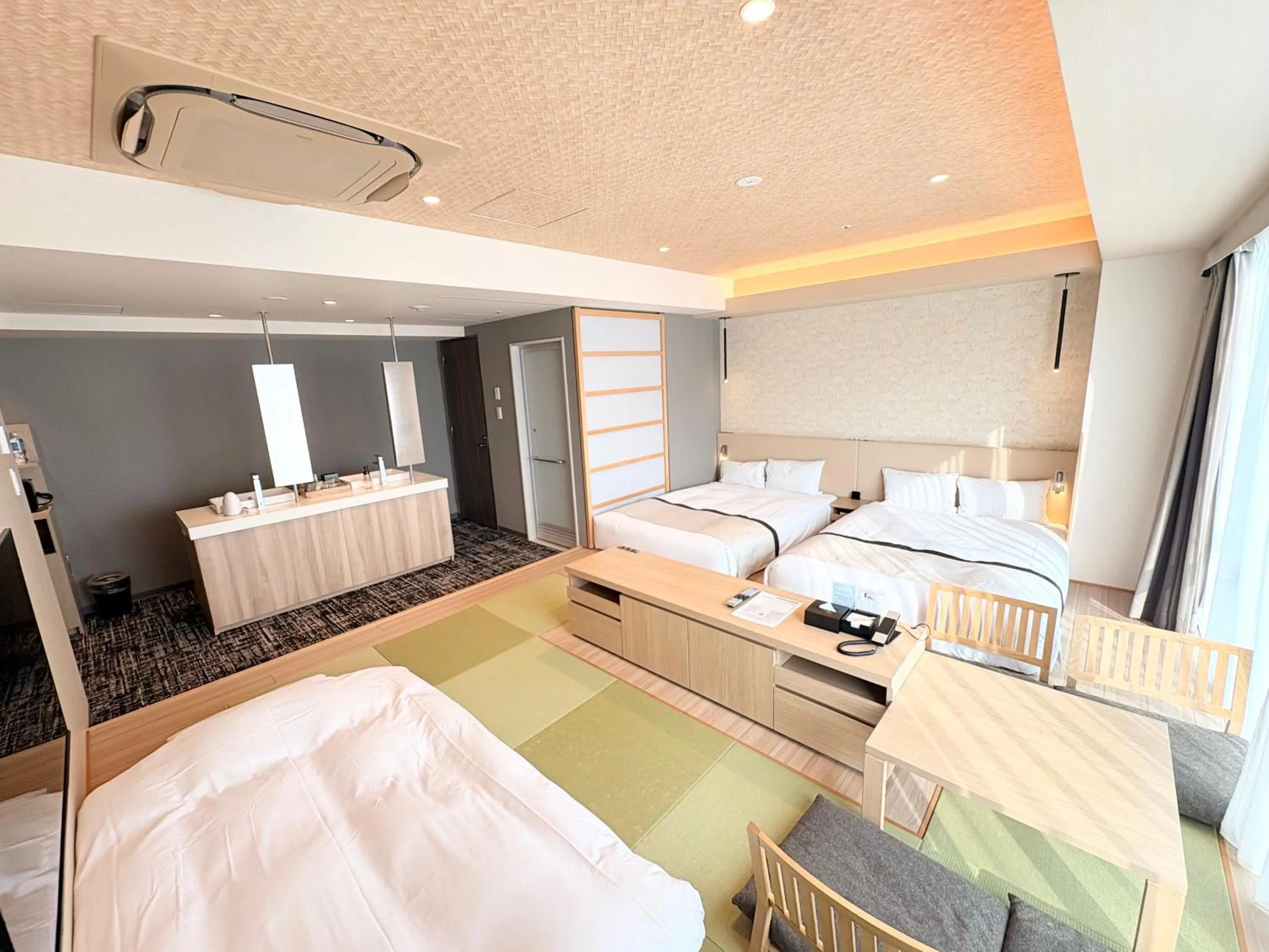 Bed in Tosei Hotel Cocone Tsukiji Ginza Premier