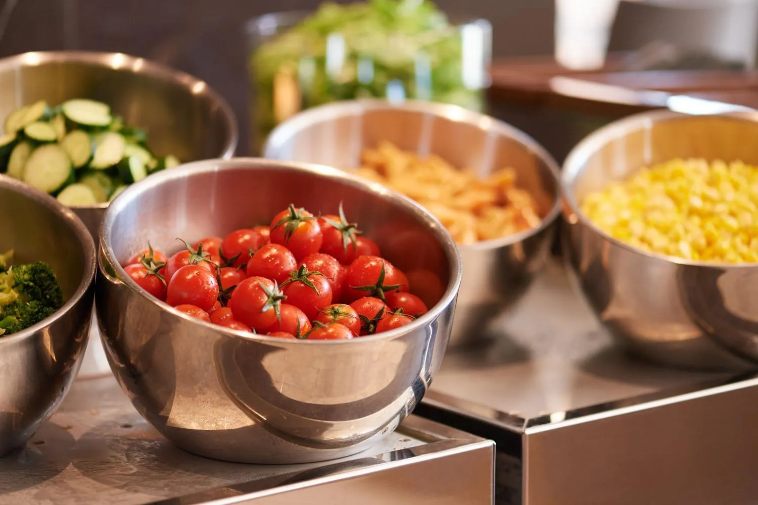 Buffet breakfast in Tosei Hotel Cocone Tsukiji Ginza Premier