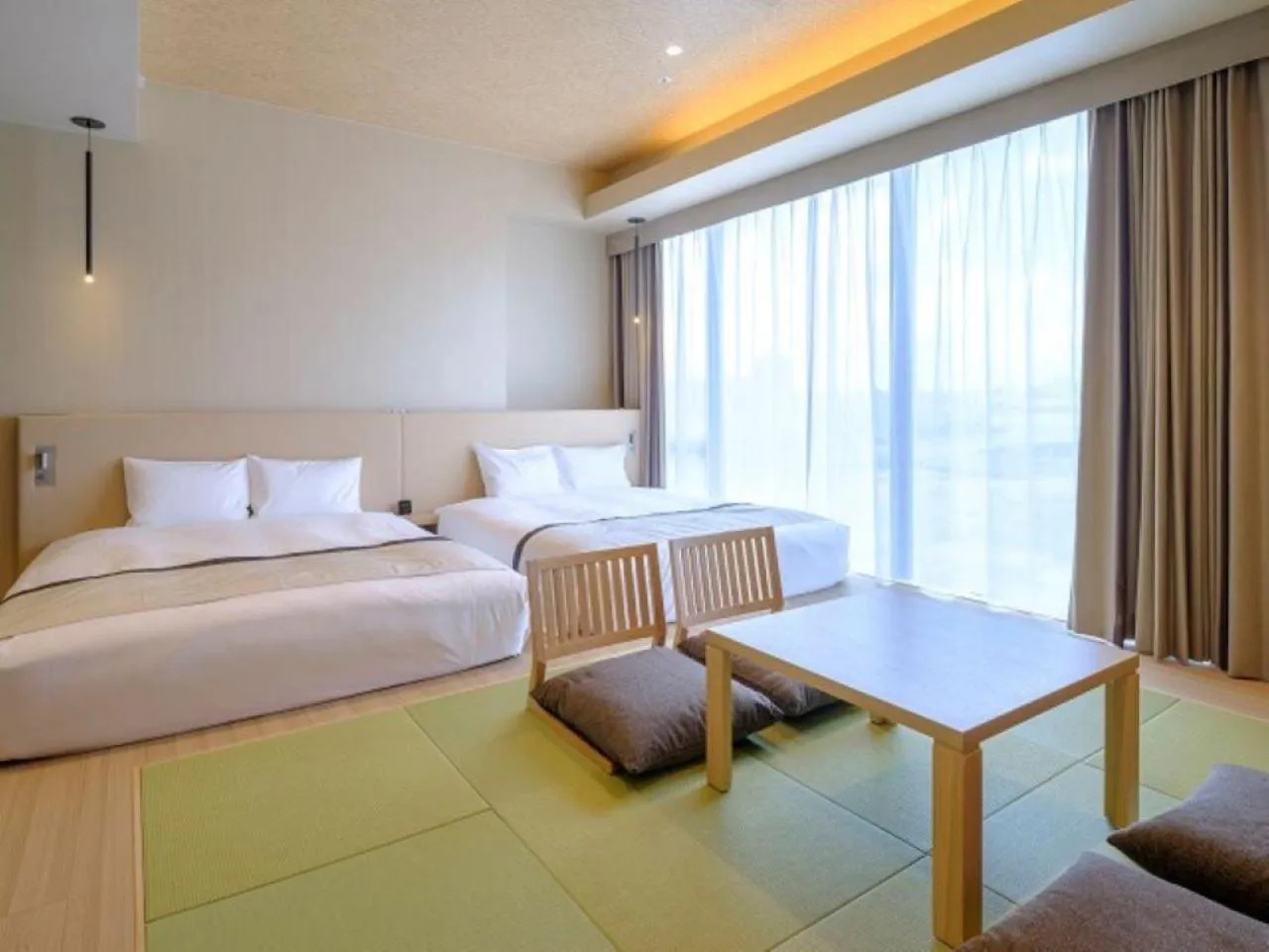 Bed in Tosei Hotel Cocone Tsukiji Ginza Premier