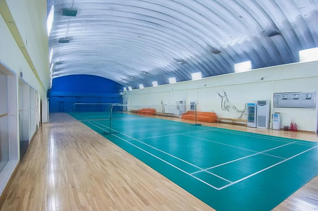 Fitness centre/facilities in Zhi Resort Beijing&Peafowl Garden&Breakfast with Deer&Private Hot Spring&50 Meter Swimming Pool&Free Coffee&Close to Olympic Forest Park