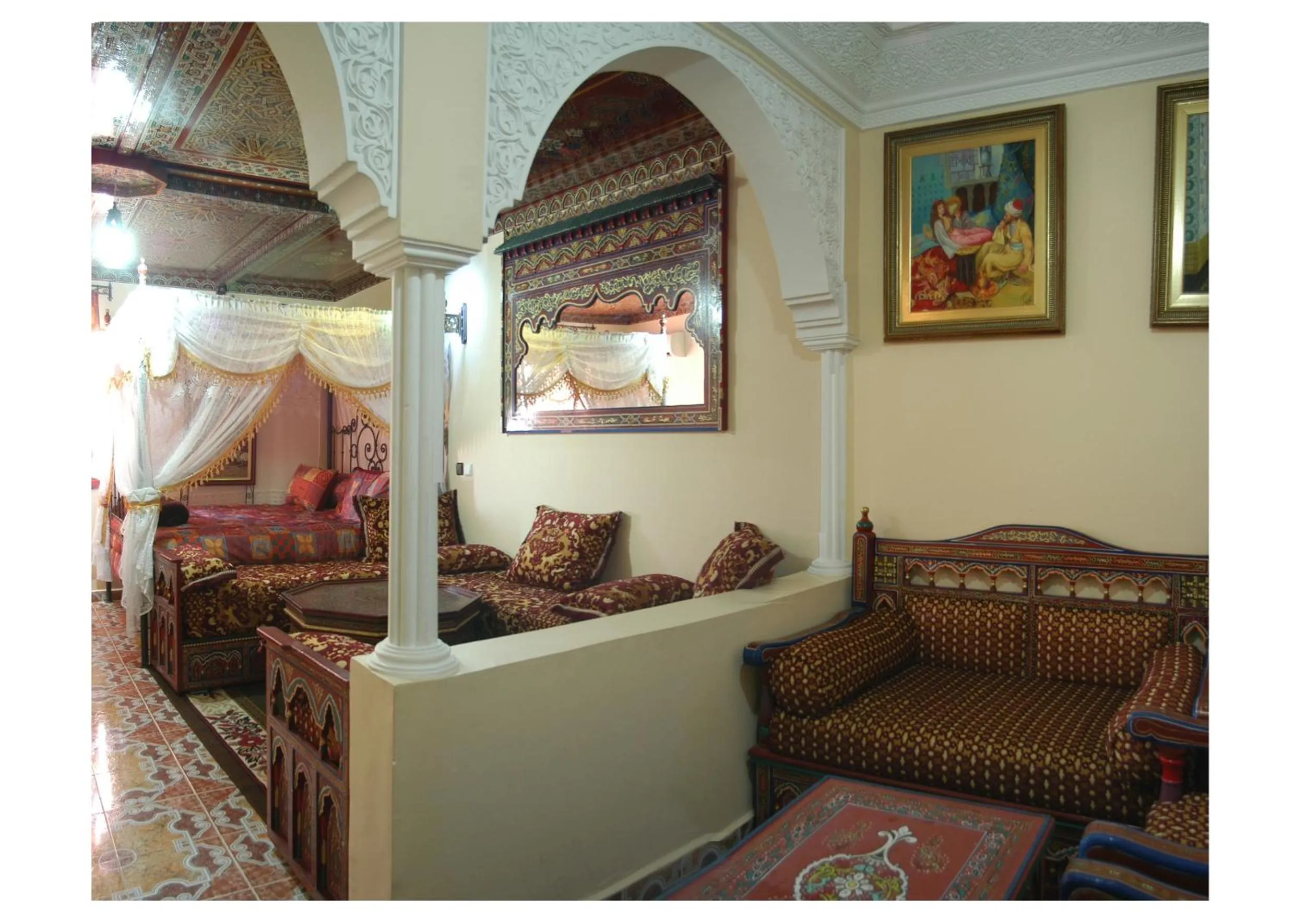 Photo of the whole room in Moroccan House