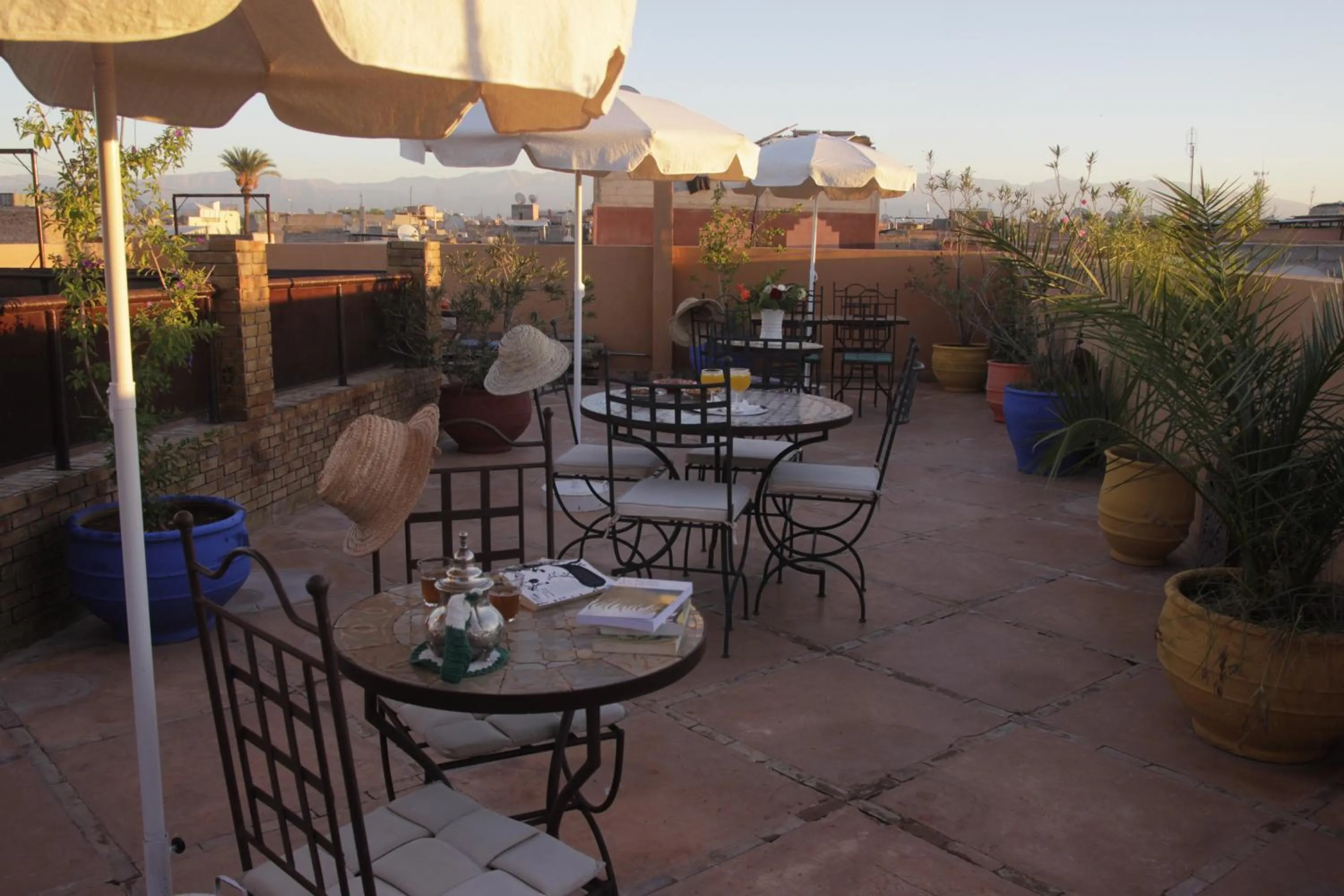 Balcony/Terrace in Riad Azenzer