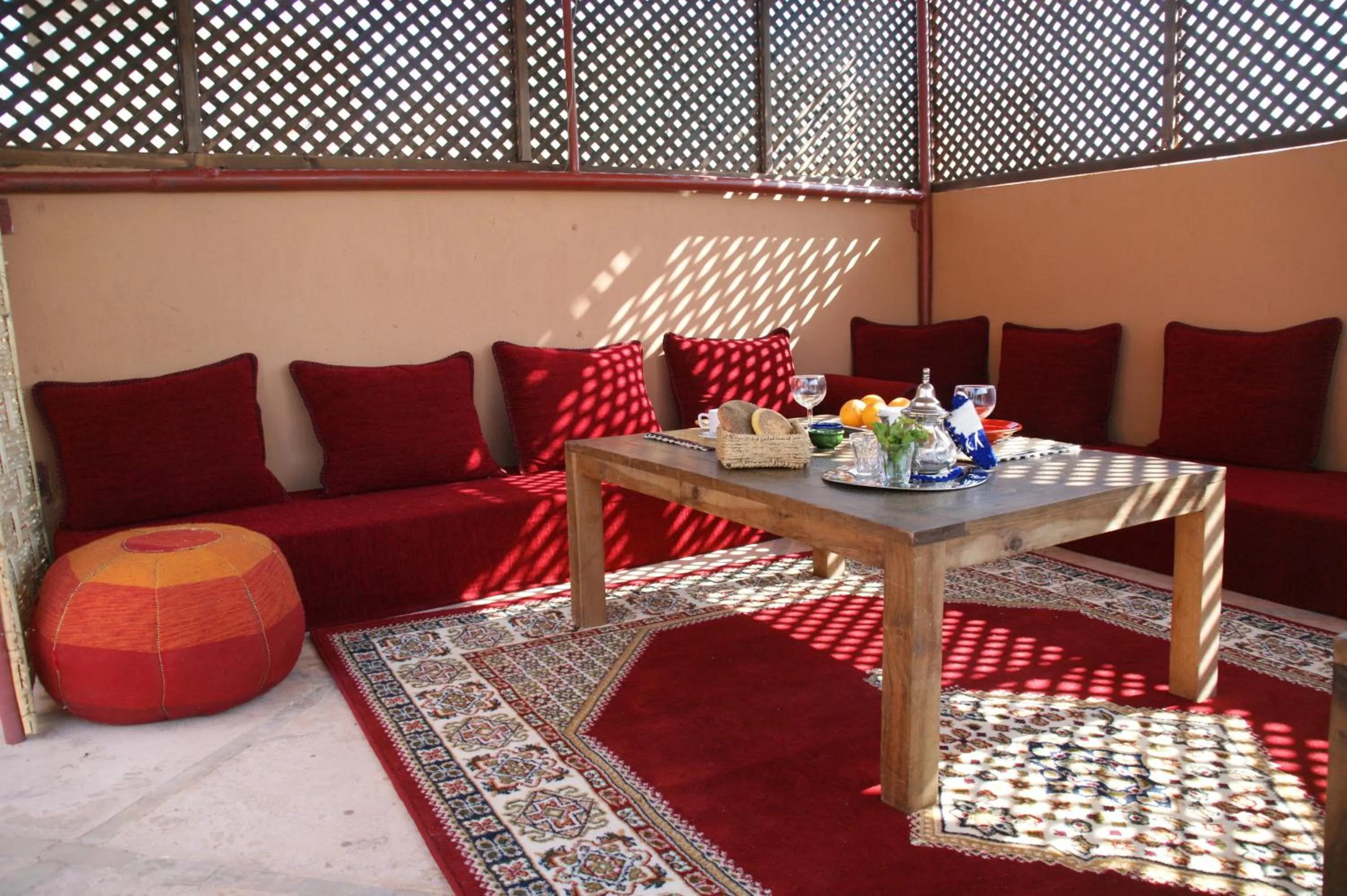 Balcony/Terrace in Riad Azenzer