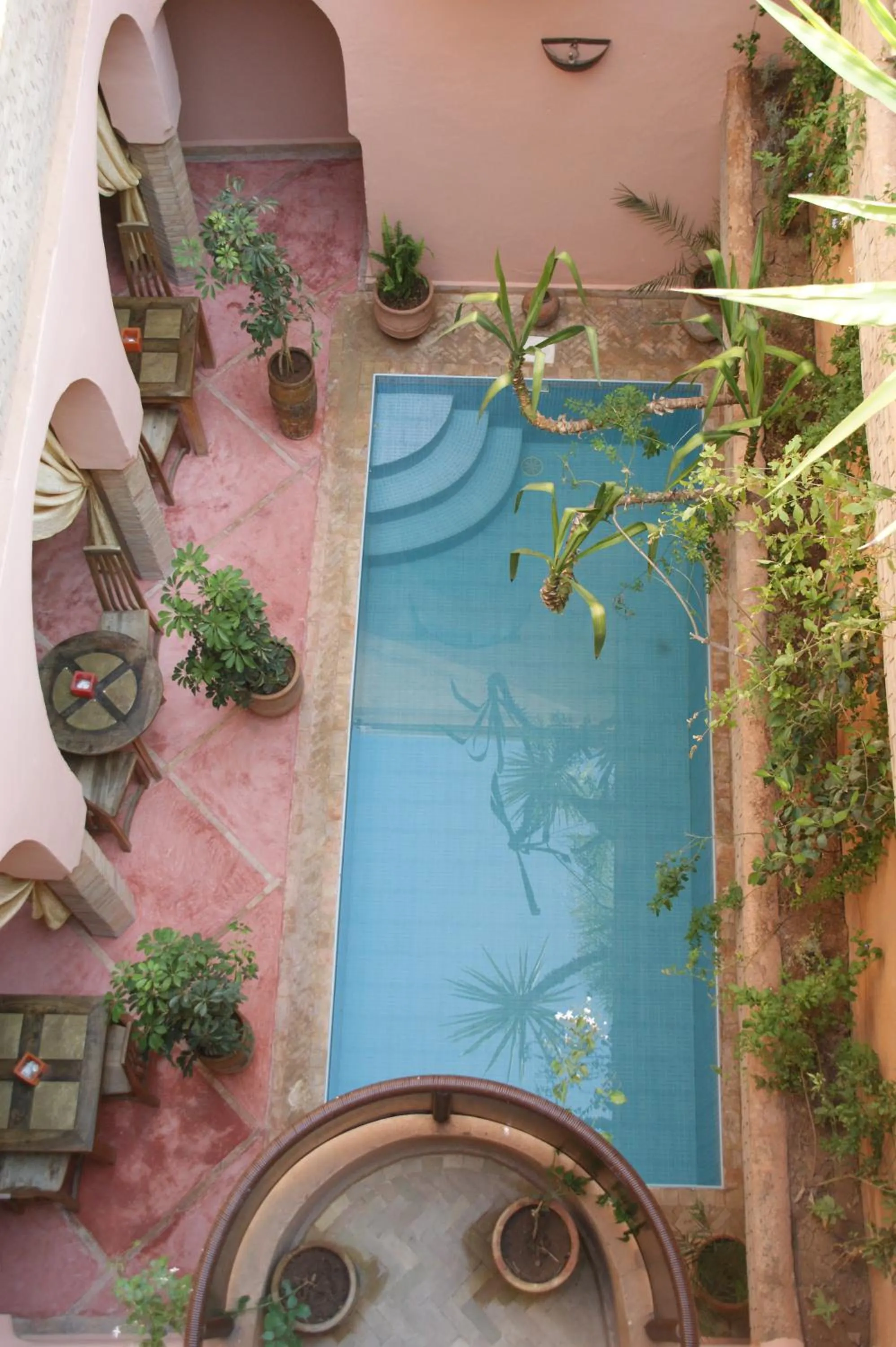 Bird's eye view in Riad Azenzer