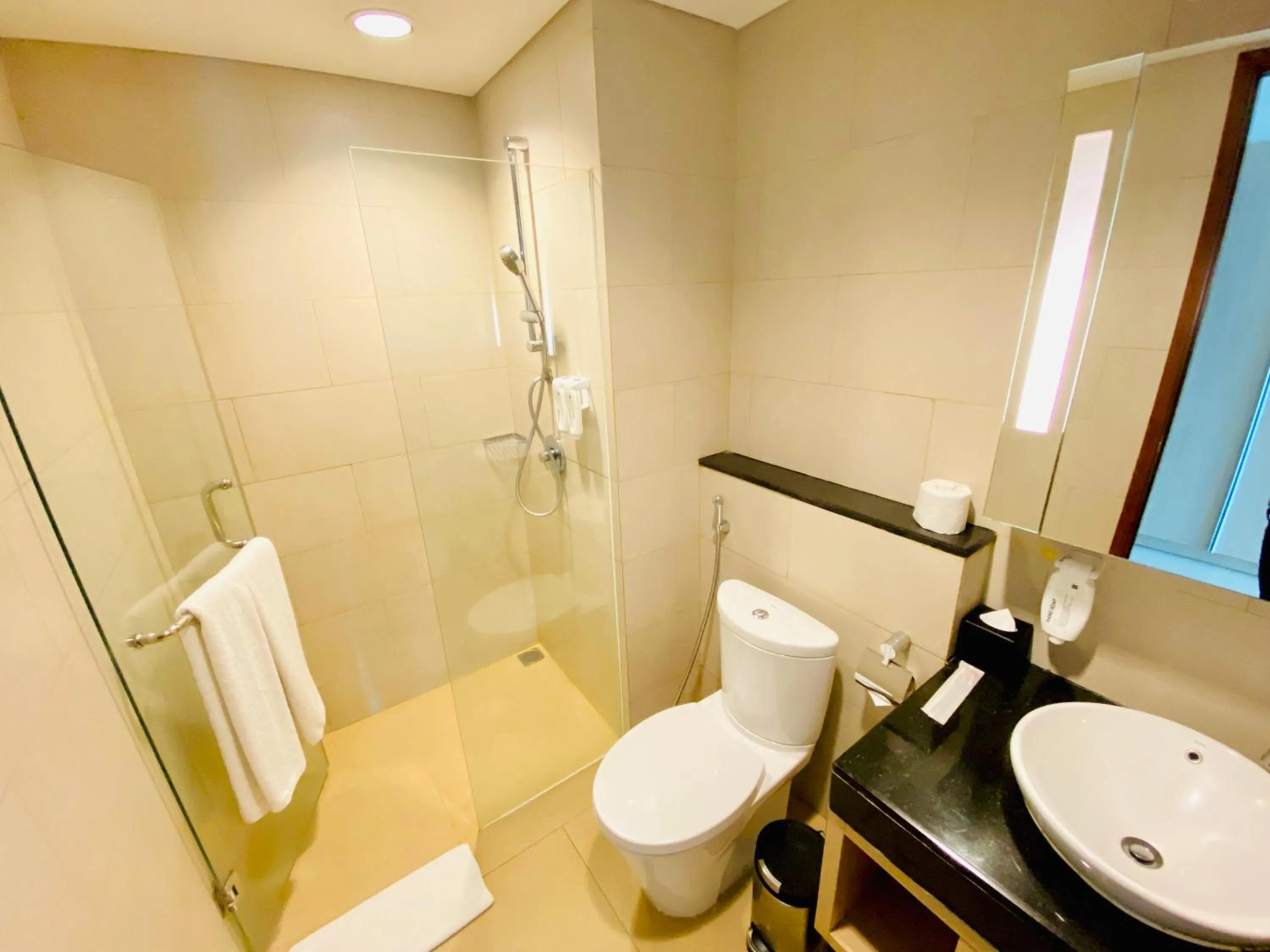 Shower in HABITARE Rasuna Jakarta