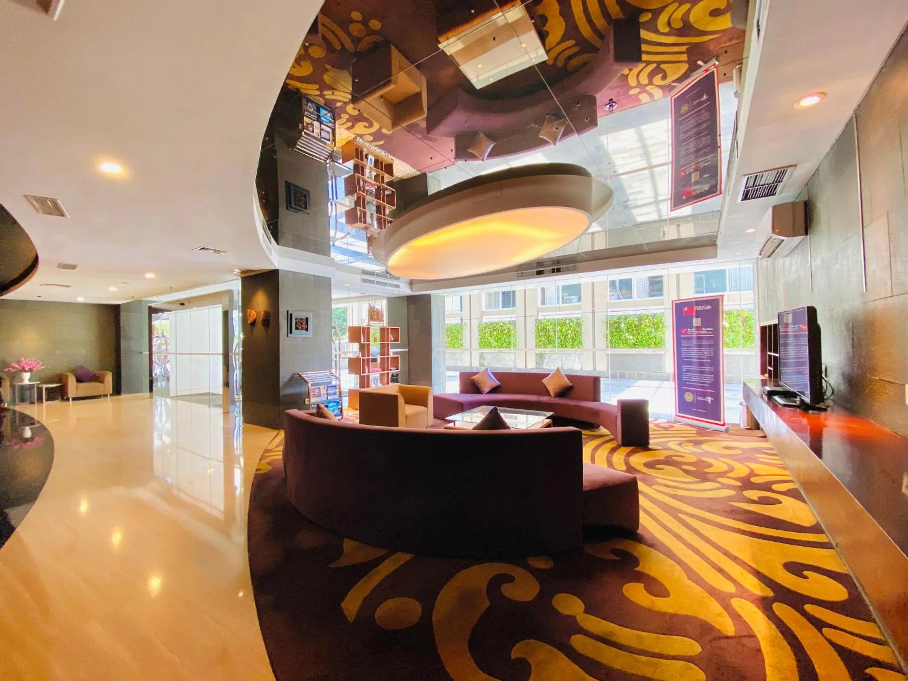 Lobby or reception in HABITARE Rasuna Jakarta