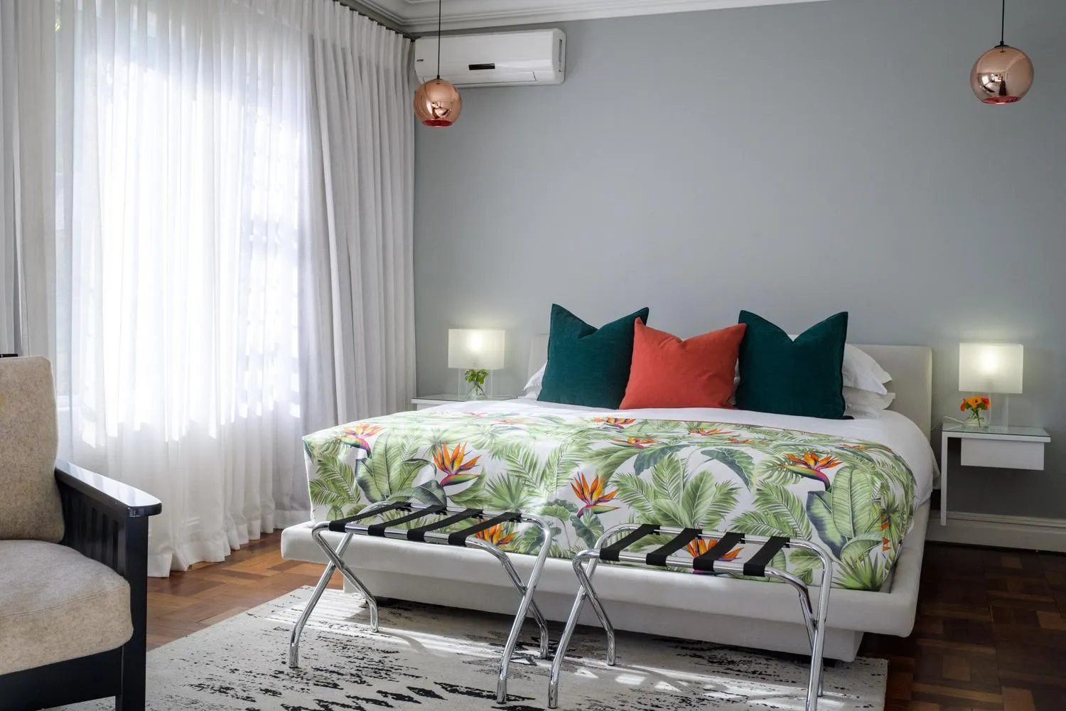 Bed in Fijnbos Private Manor