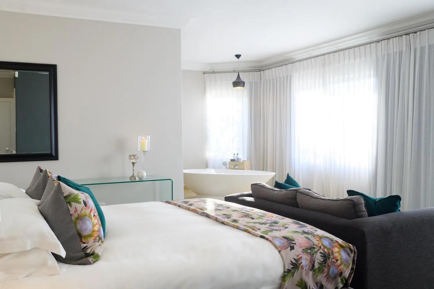 Bed in Fijnbos Private Manor