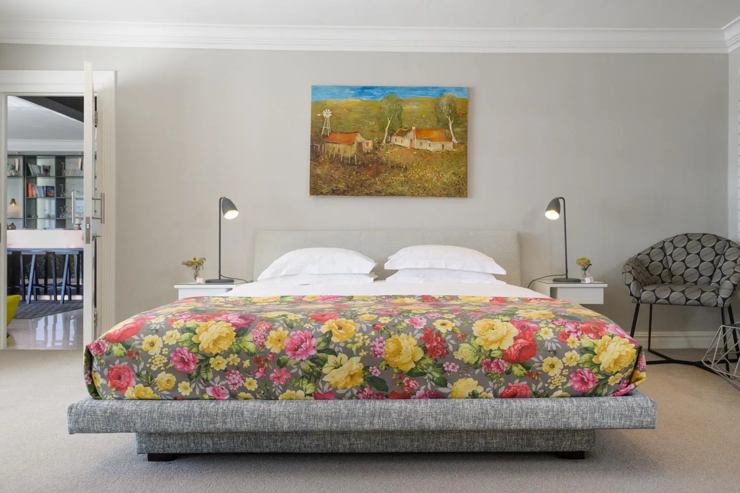 Bed in Fijnbos Private Manor