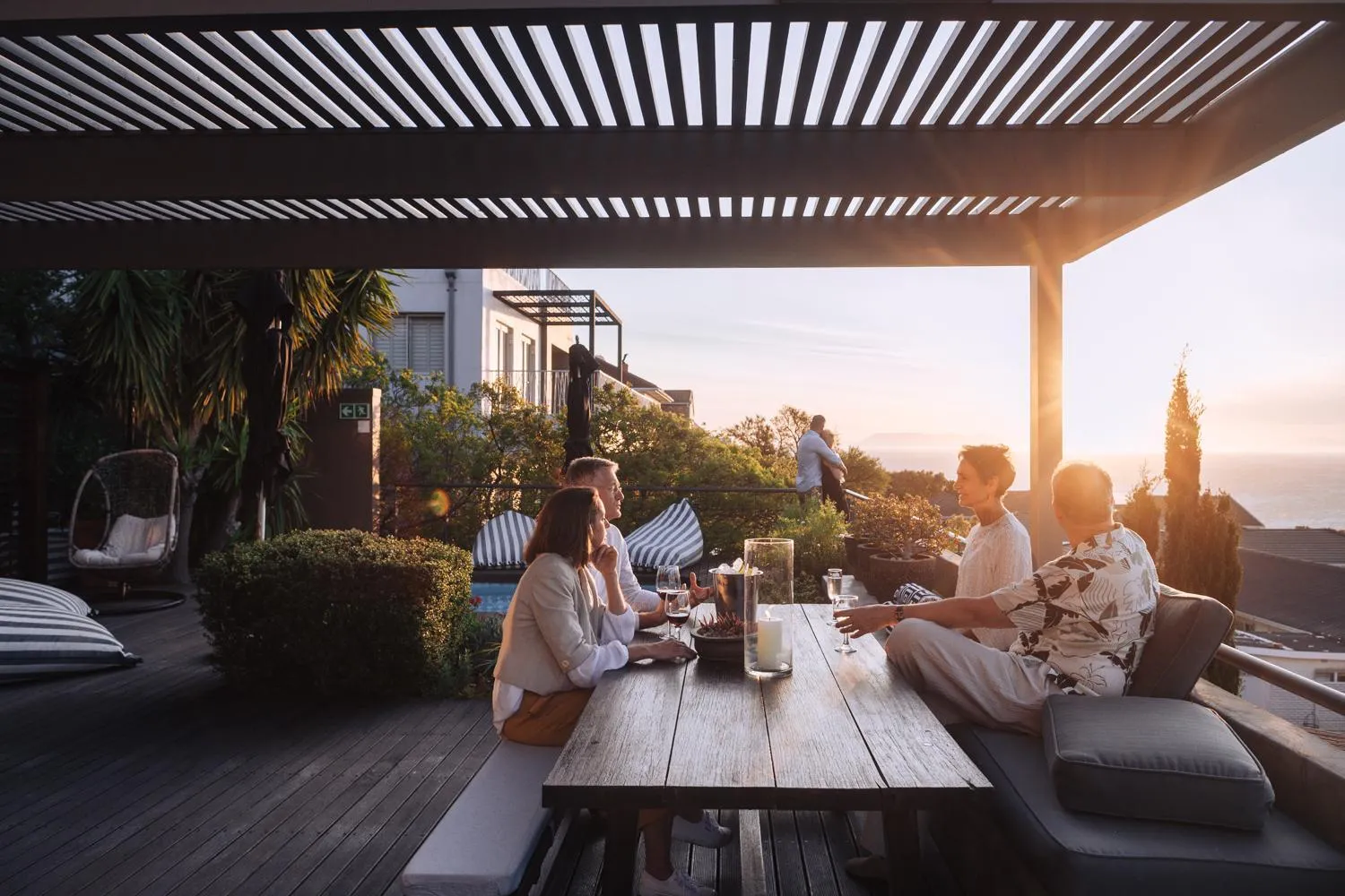 Patio in Fijnbos Private Manor