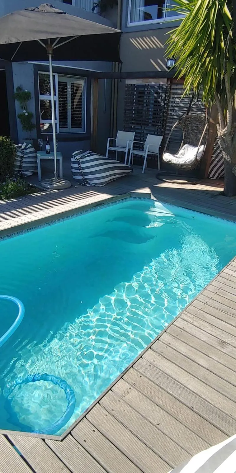 Swimming pool in Chocolate Box Guesthouse