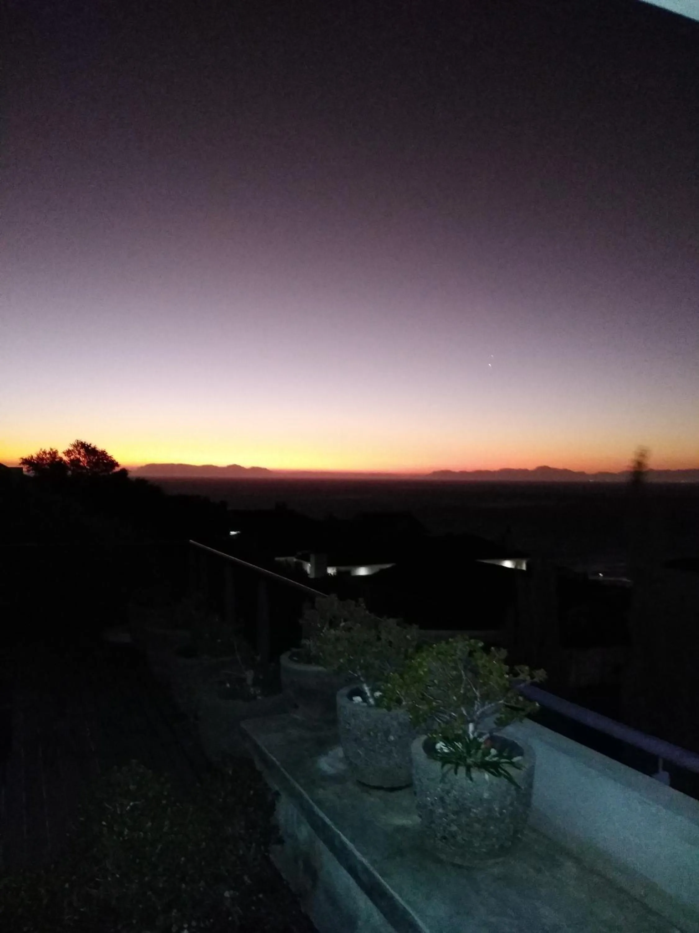 Sunset in Chocolate Box Guesthouse