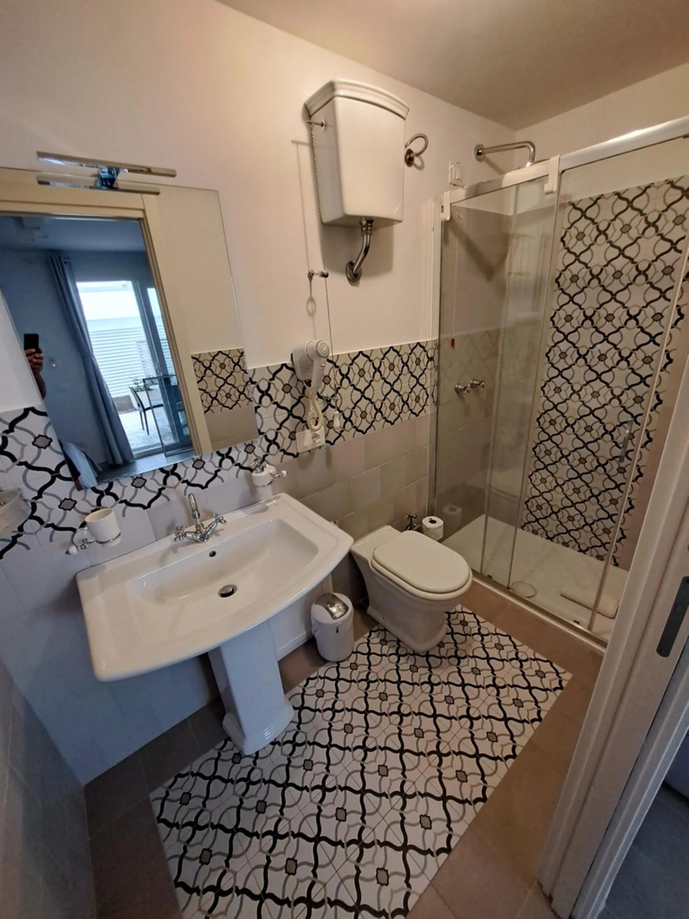 Bathroom in B&B Pepe Rosa Tropea