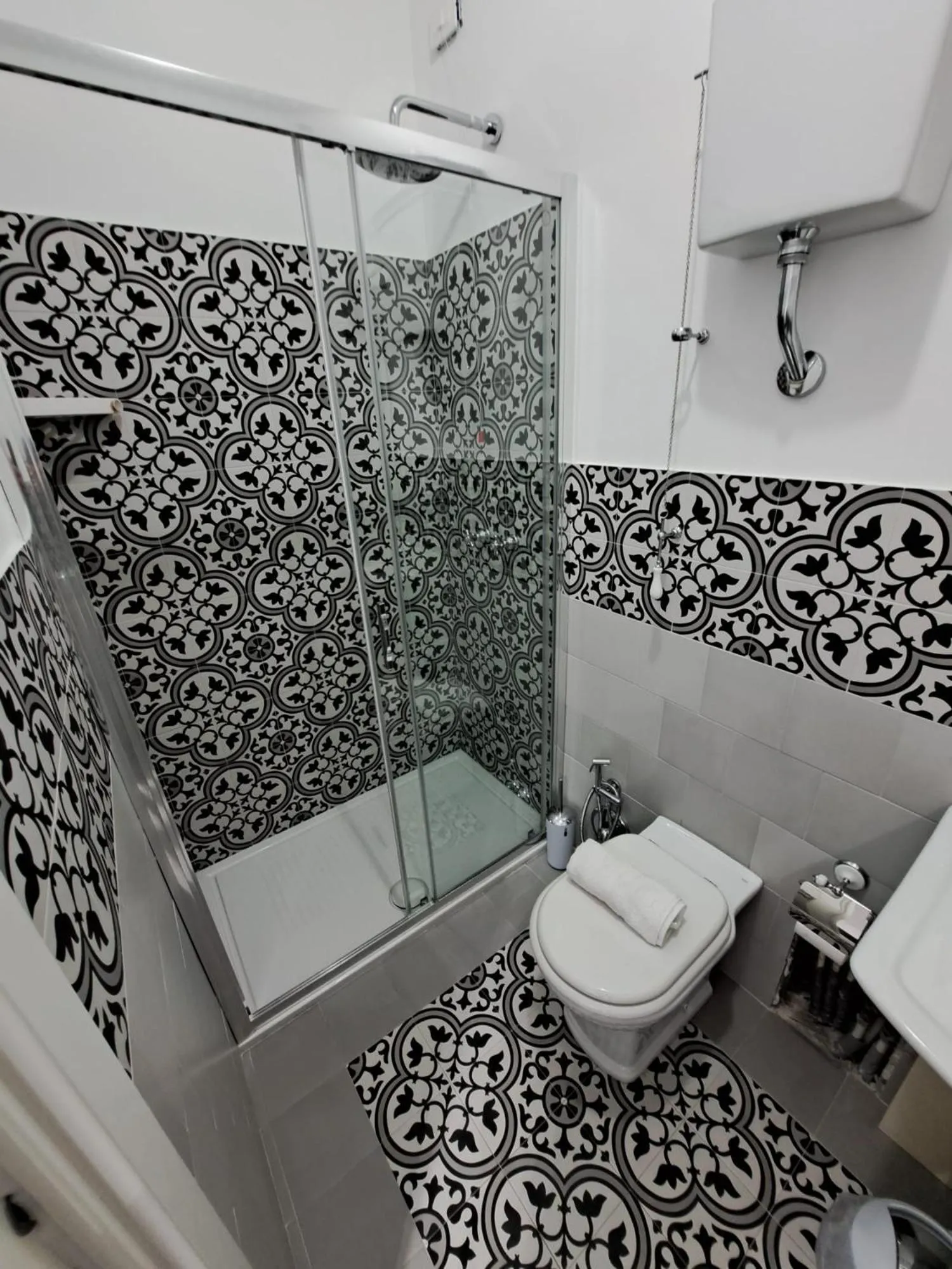 Bathroom in B&B Pepe Rosa Tropea