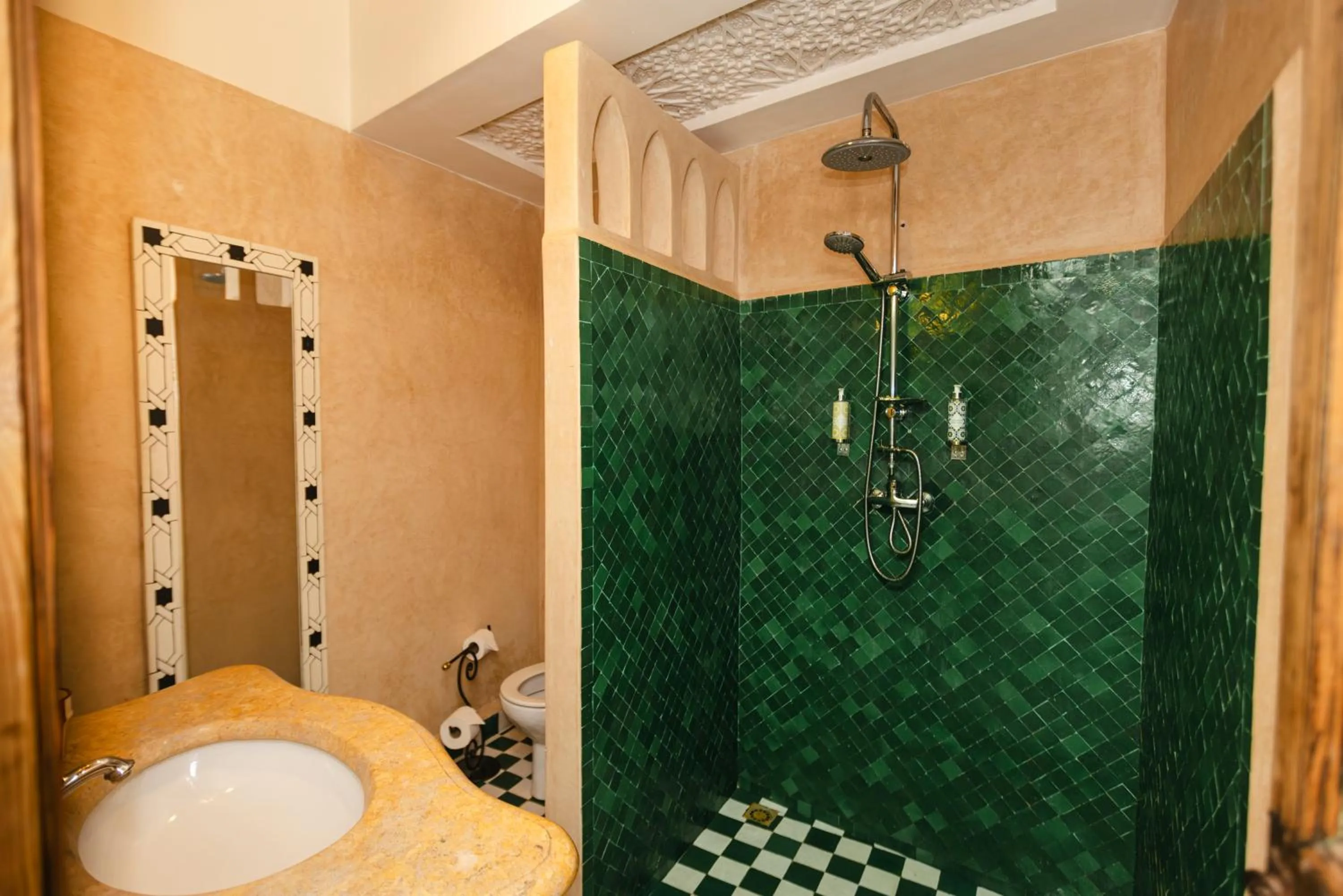 Bathroom in Riad Anya & SPA