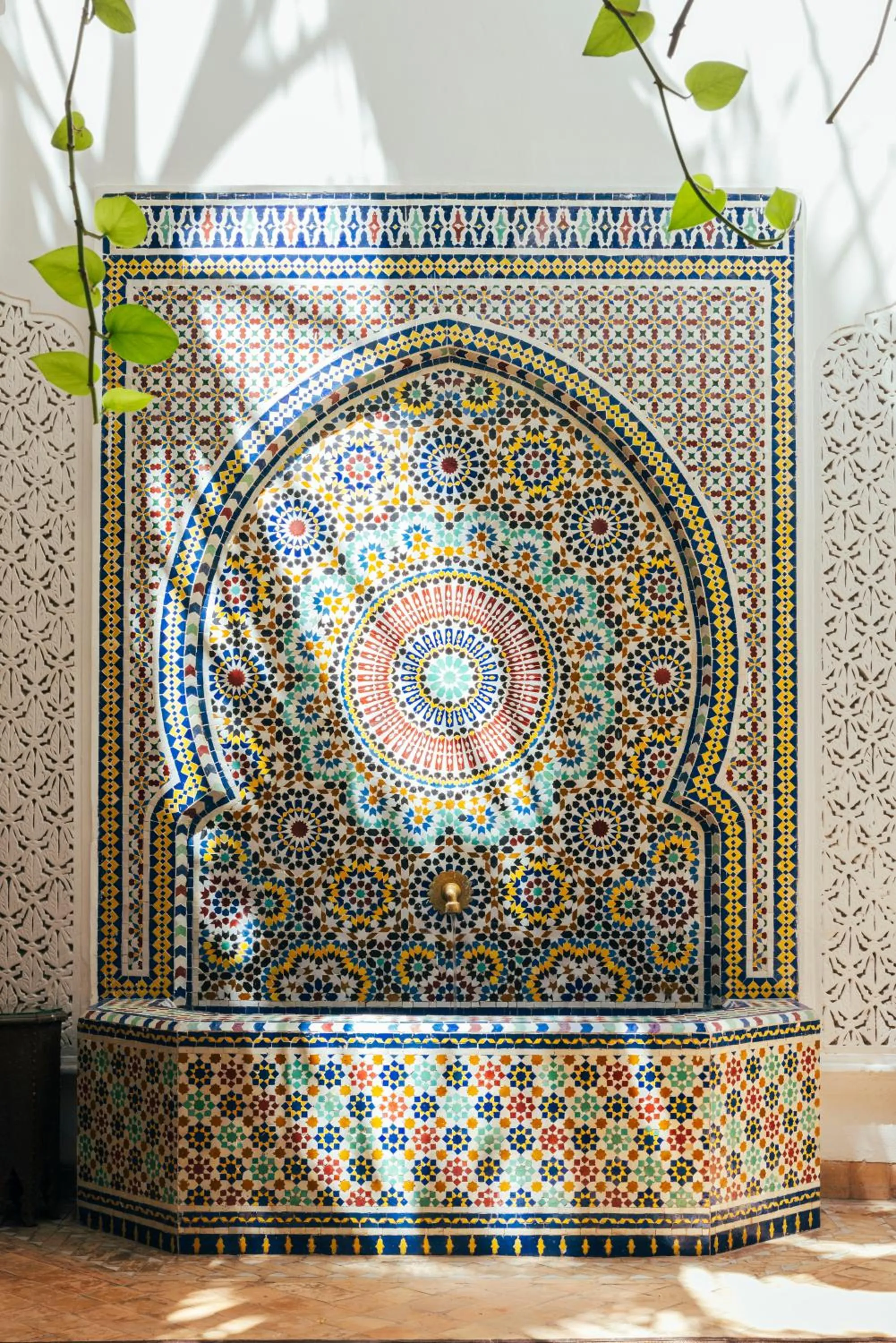 Decorative detail in Riad Anya & SPA