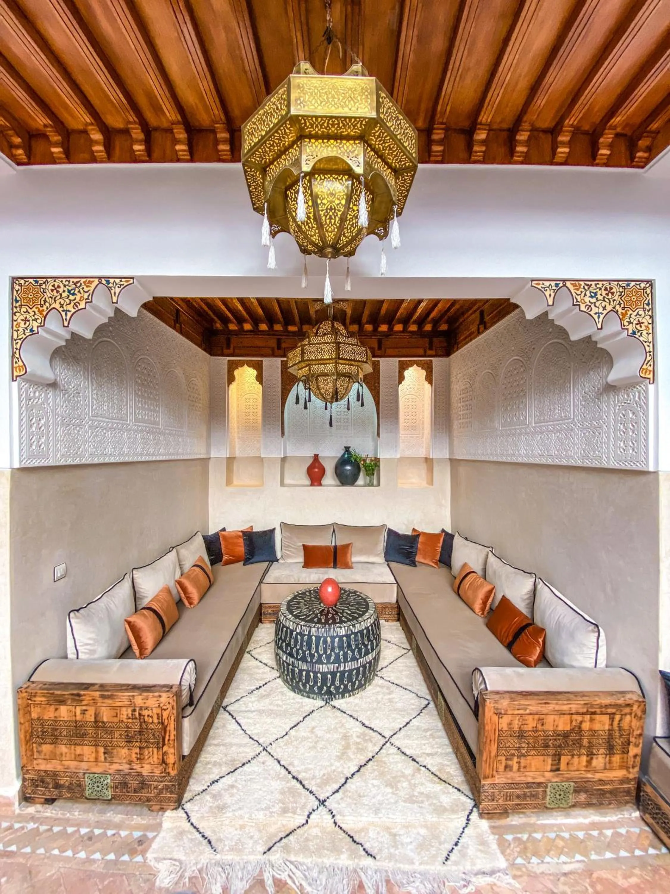 Living room in Riad Anya & SPA